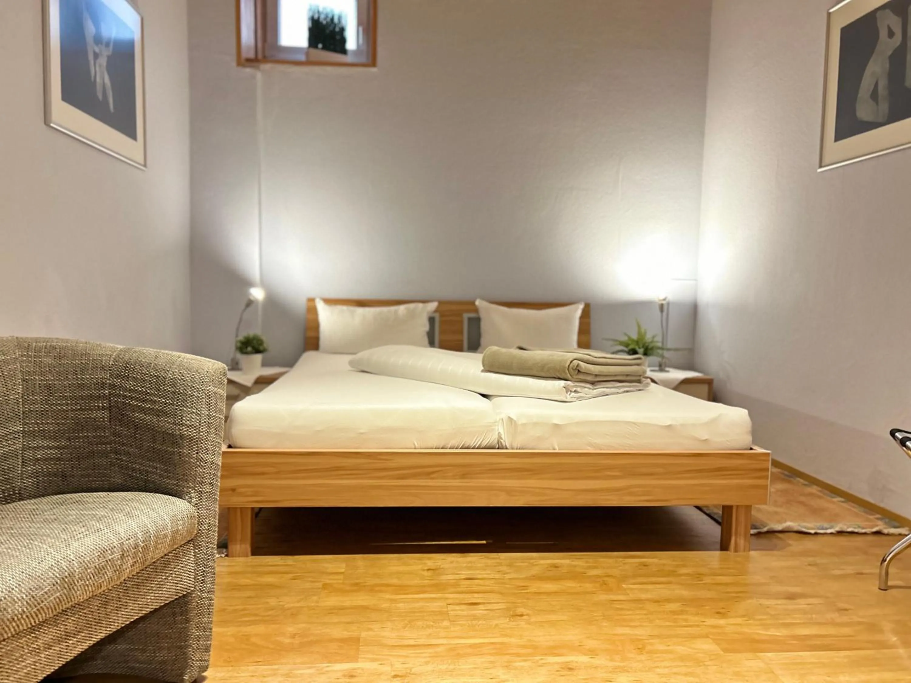 Bed in Hotel Rosenhof GmbH