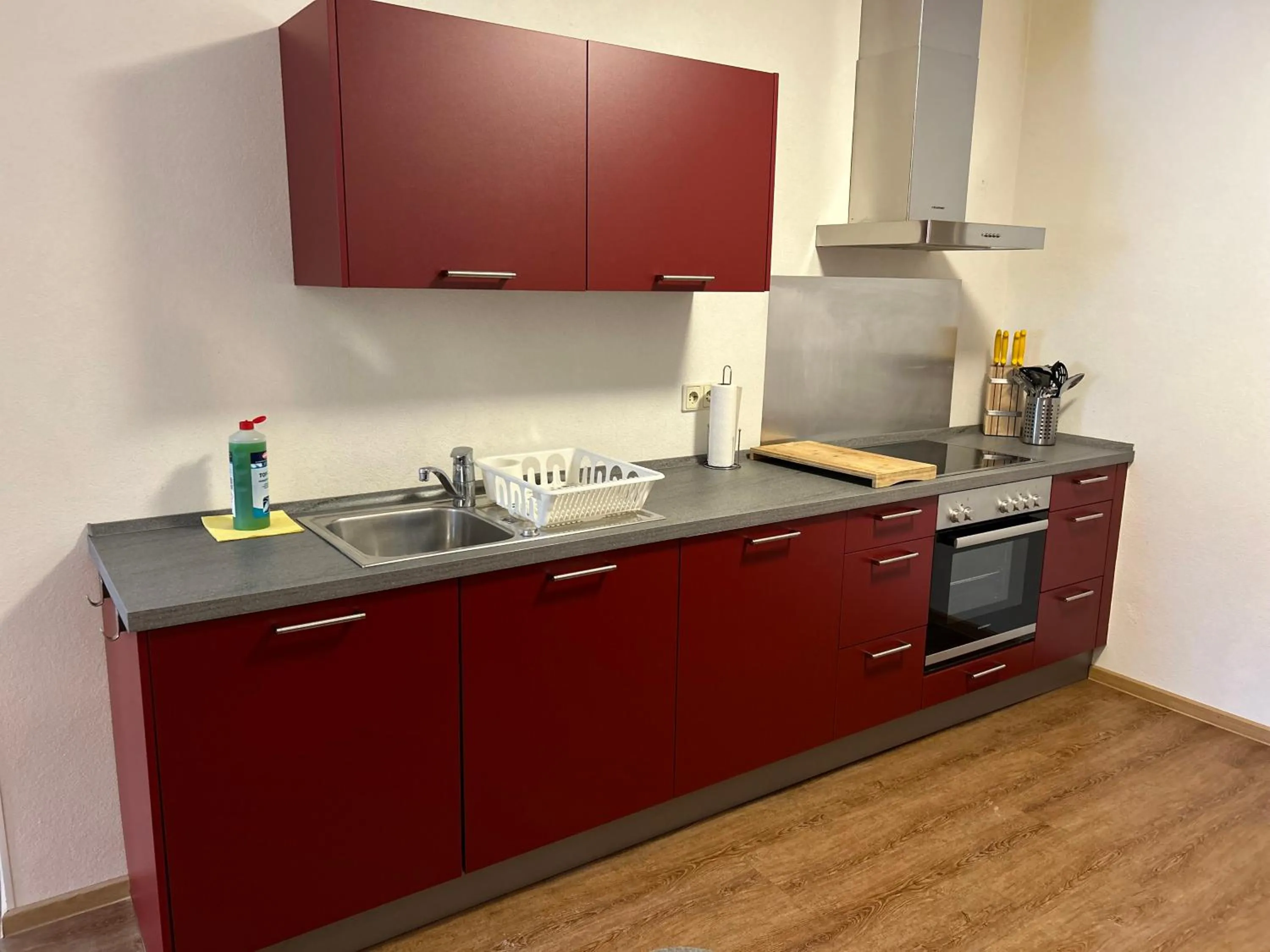 Kitchen or kitchenette in Hotel Rosenhof GmbH