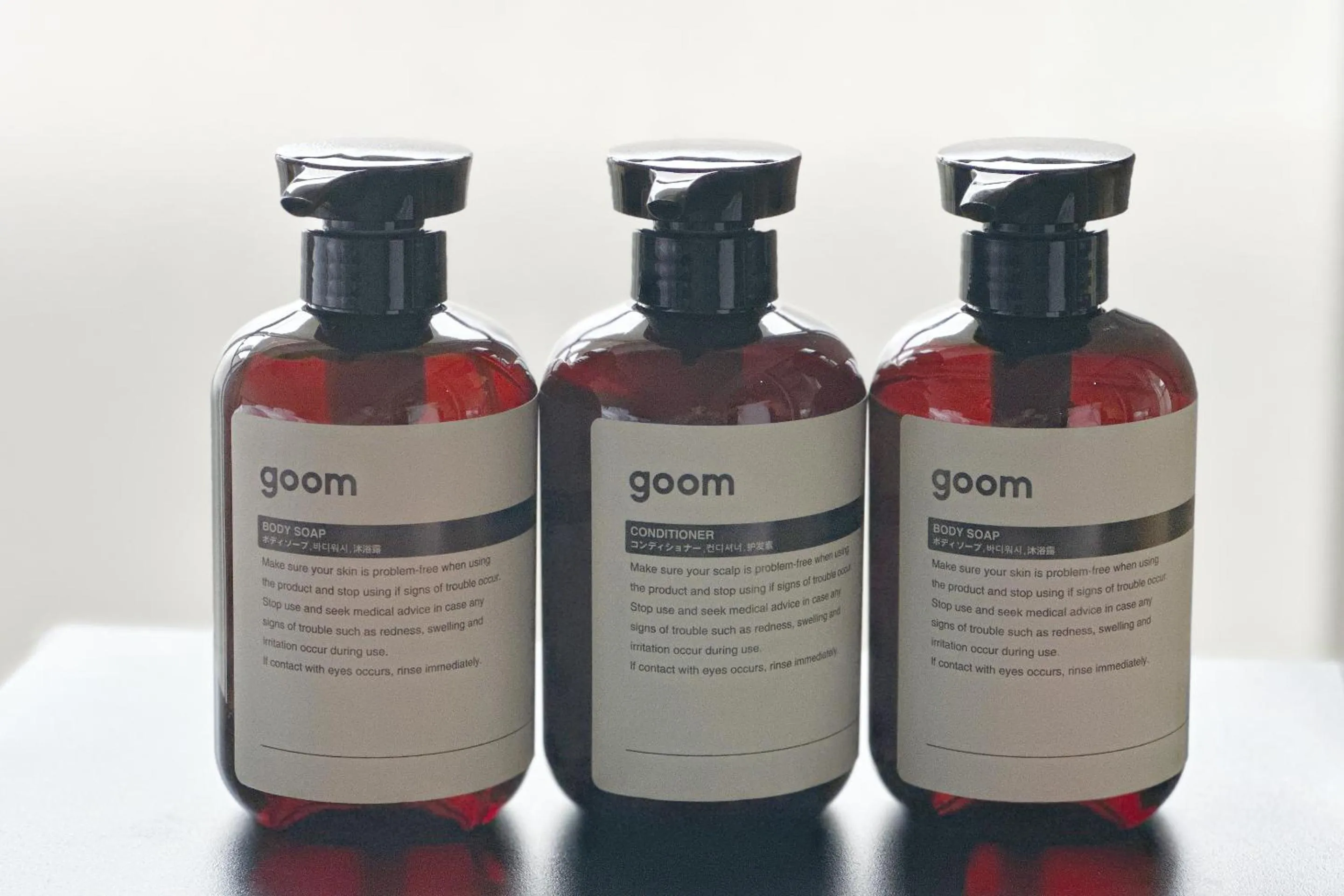 Bathroom in goom Hotel Nakasu R-Tenjin