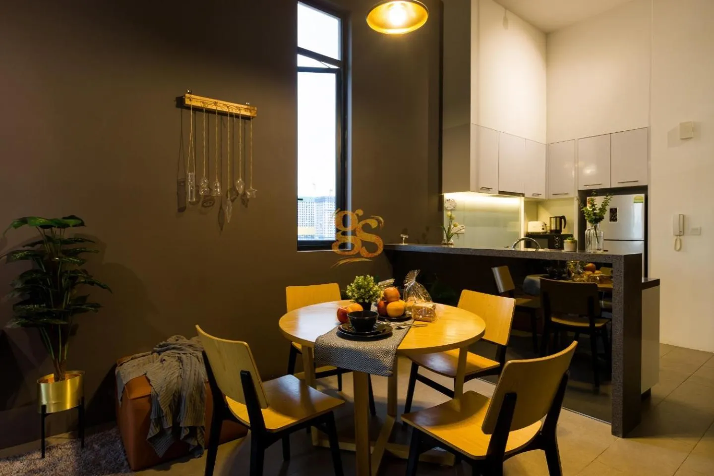Dining area in EST Bangsar KL Sentral by Greater Stay