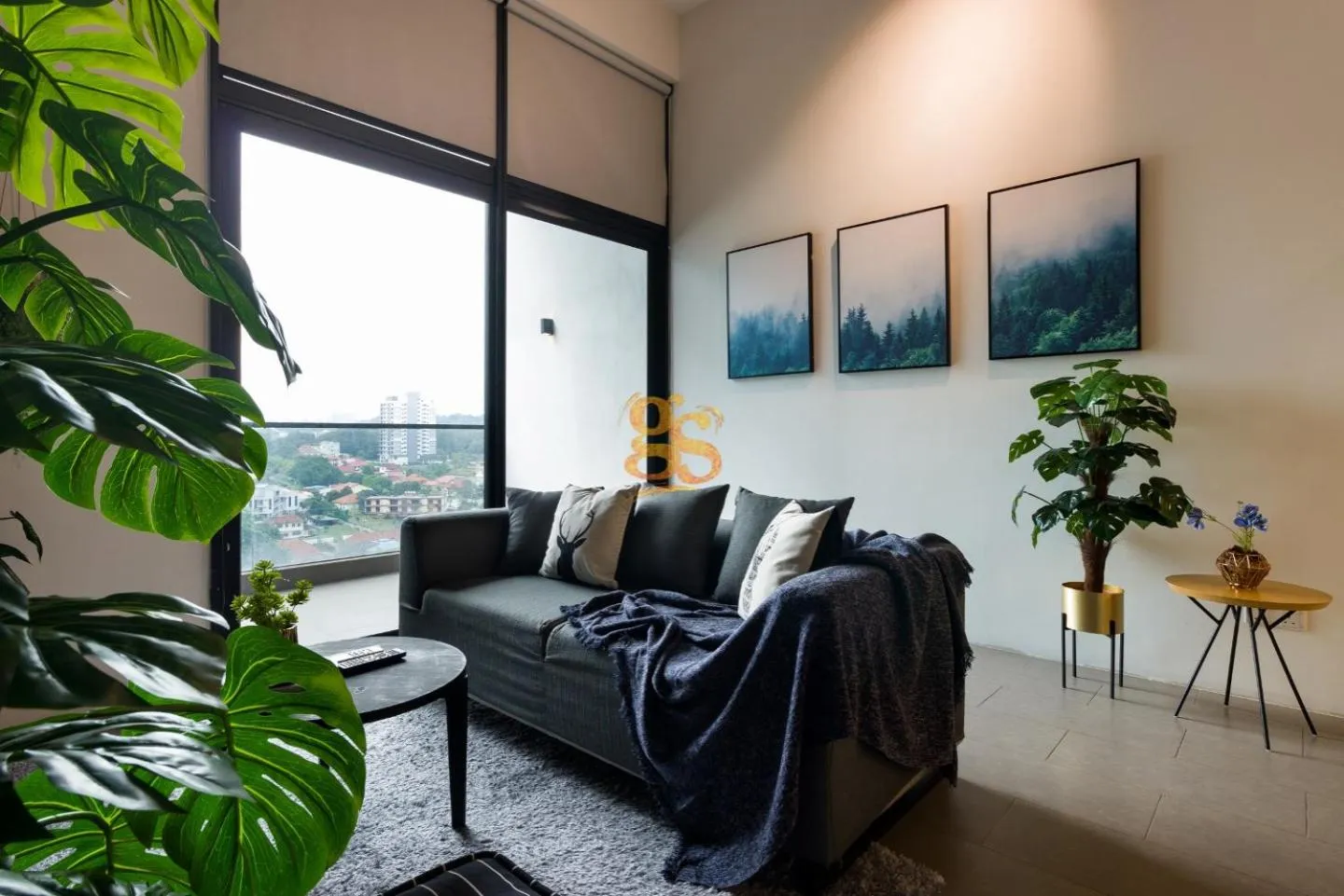 Living room in EST Bangsar KL Sentral by Greater Stay