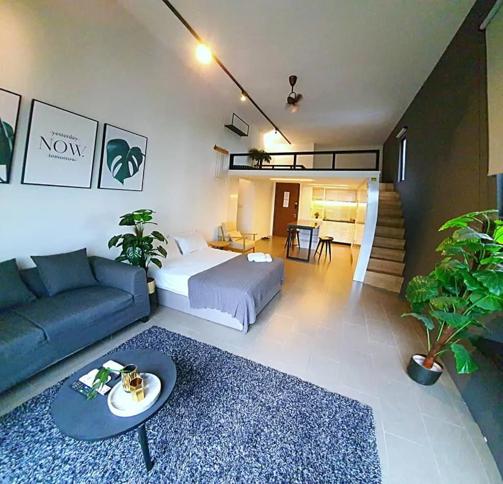 Living room in EST Bangsar KL Sentral by Greater Stay
