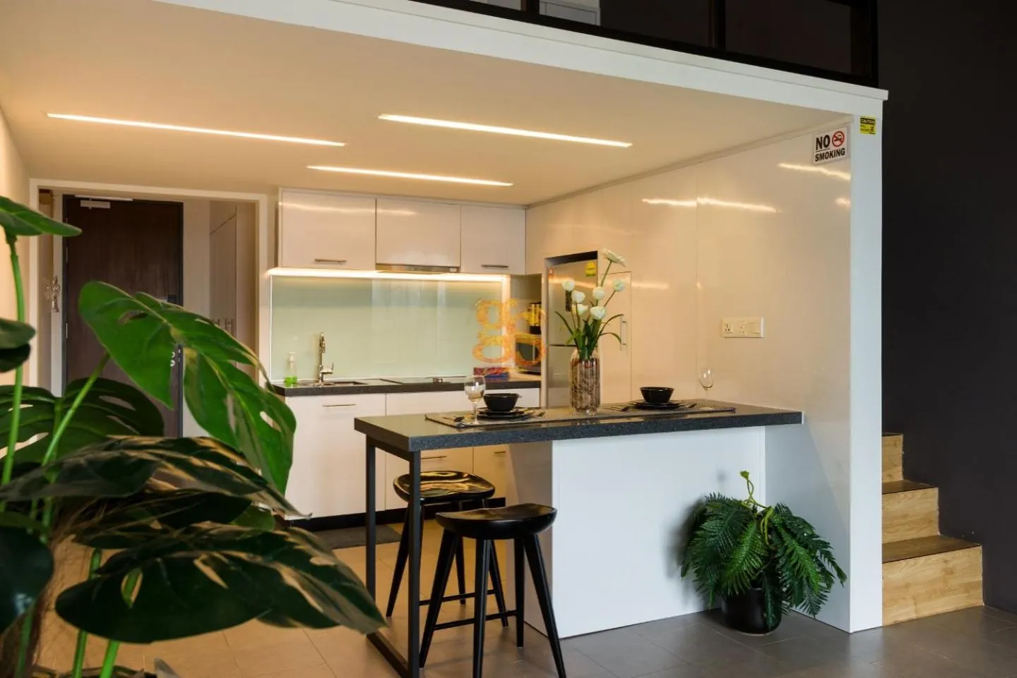 Kitchen or kitchenette in EST Bangsar KL Sentral by Greater Stay