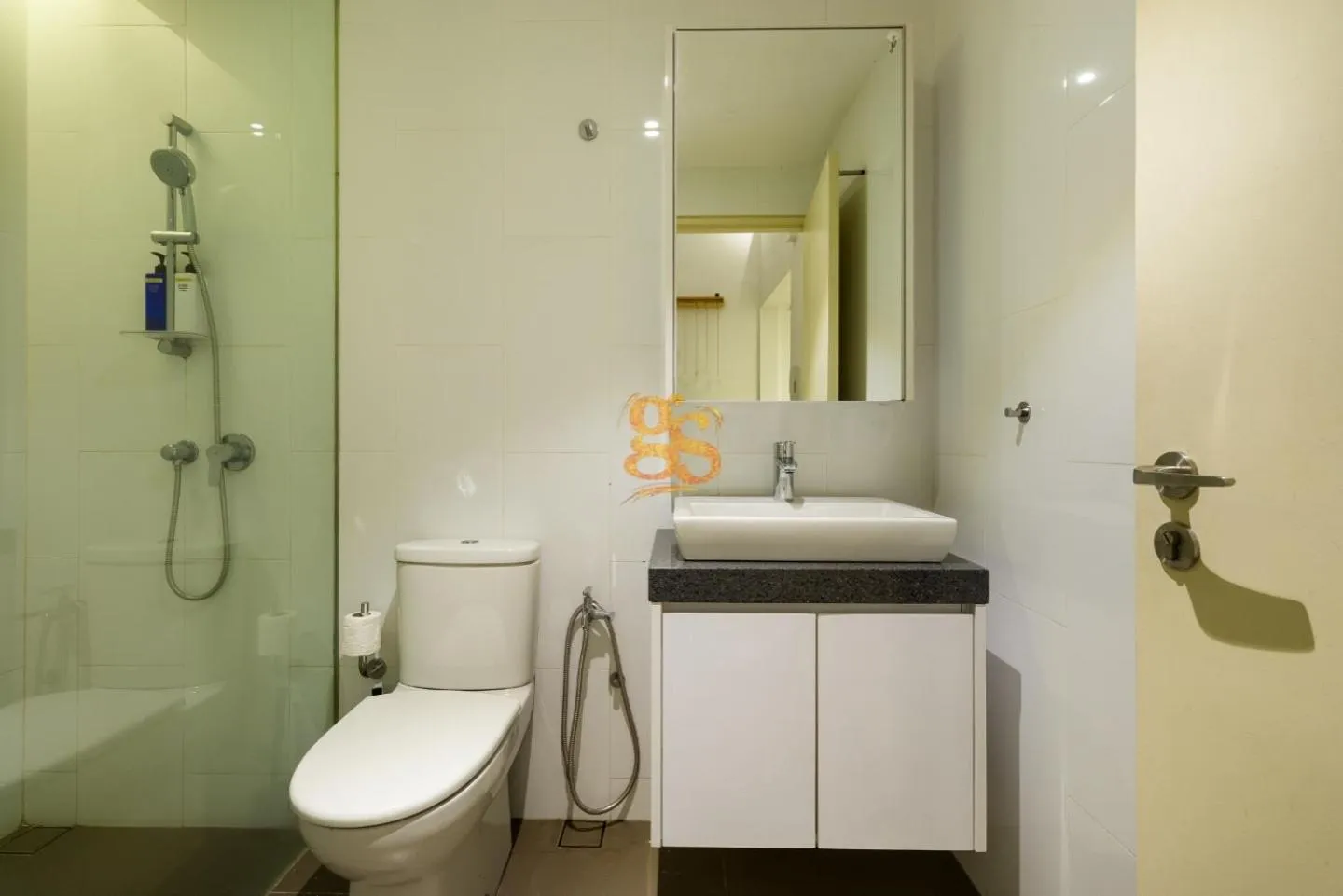 Bathroom in EST Bangsar KL Sentral by Greater Stay