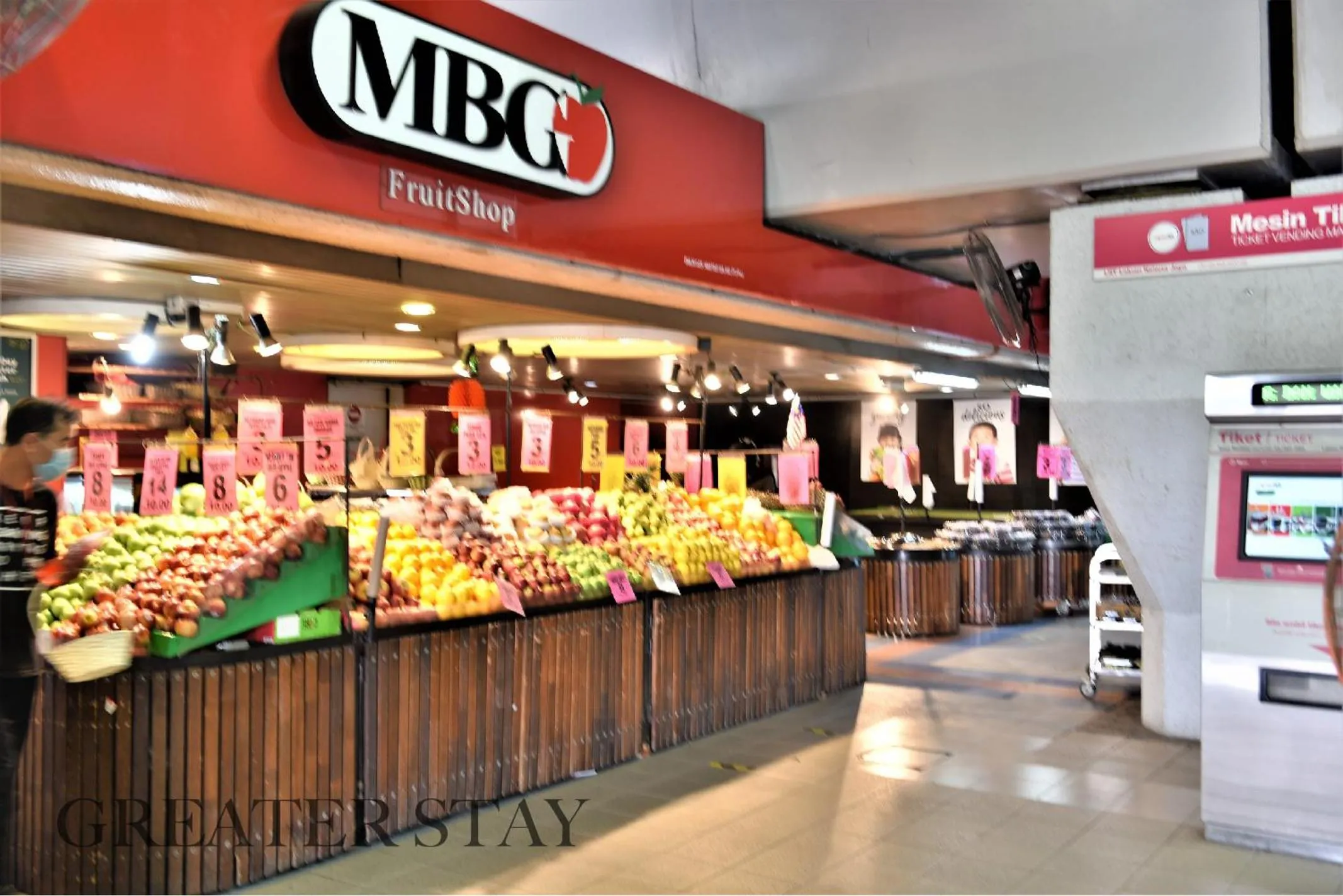 On-site shops in EST Bangsar KL Sentral by Greater Stay