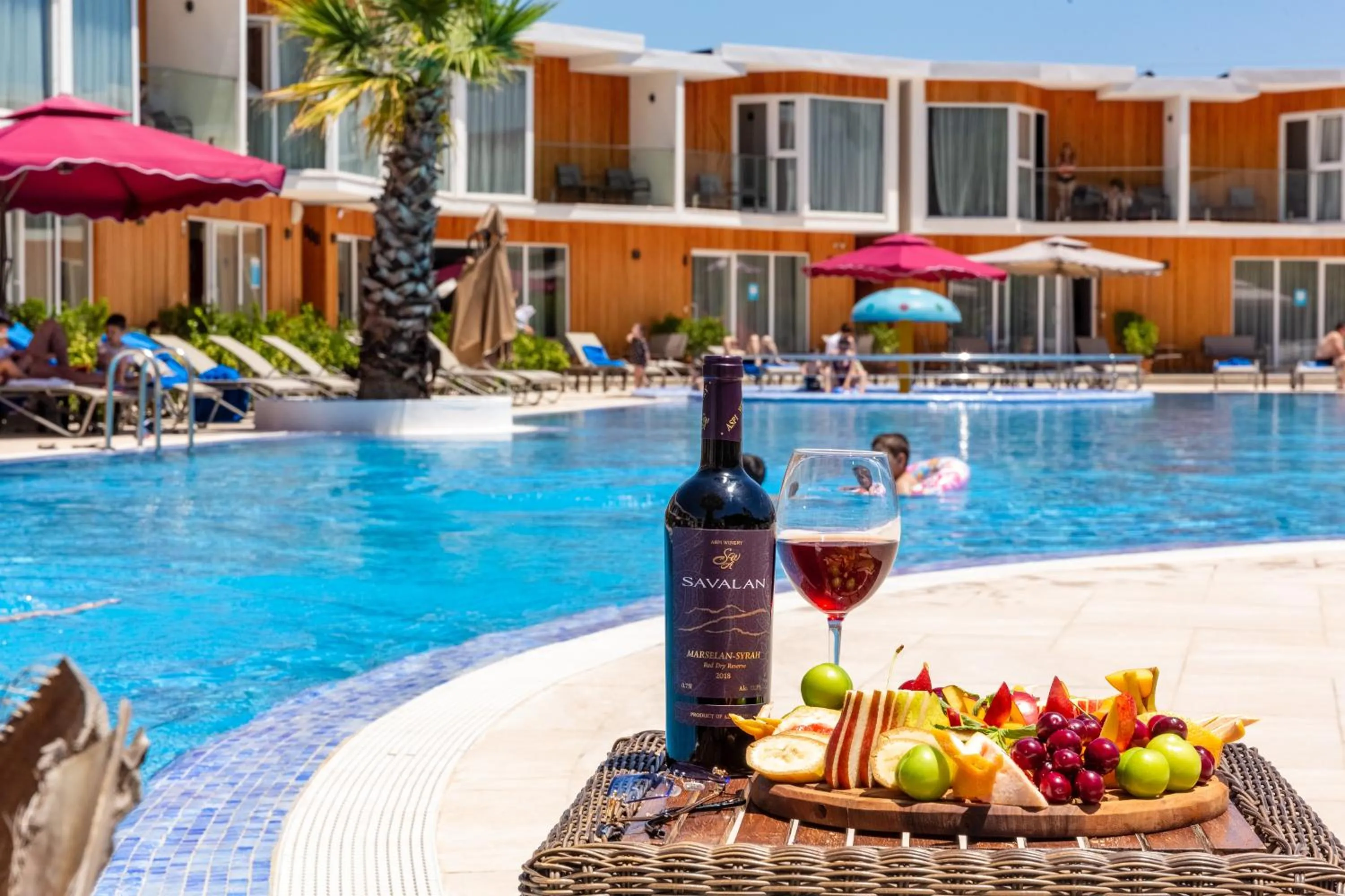 Property building in Riva Hill Resort Lankaran