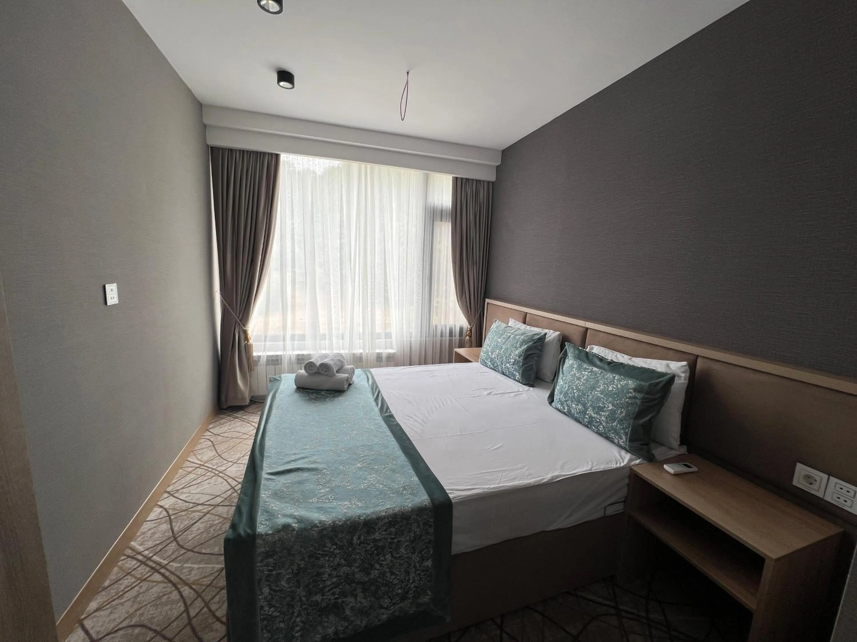 Bed in Riva Hill Resort Lankaran