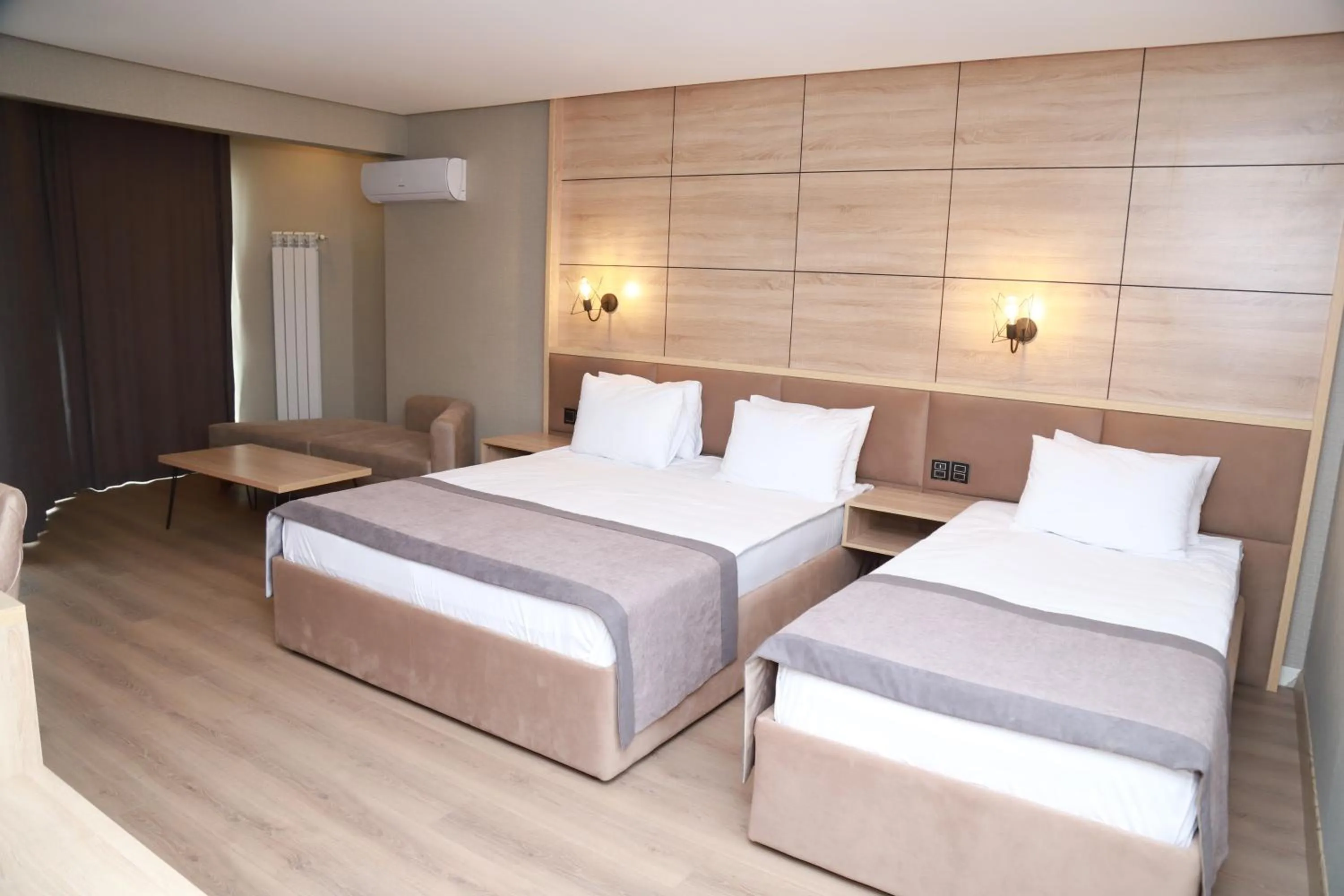 Bed in Riva Hill Resort Lankaran