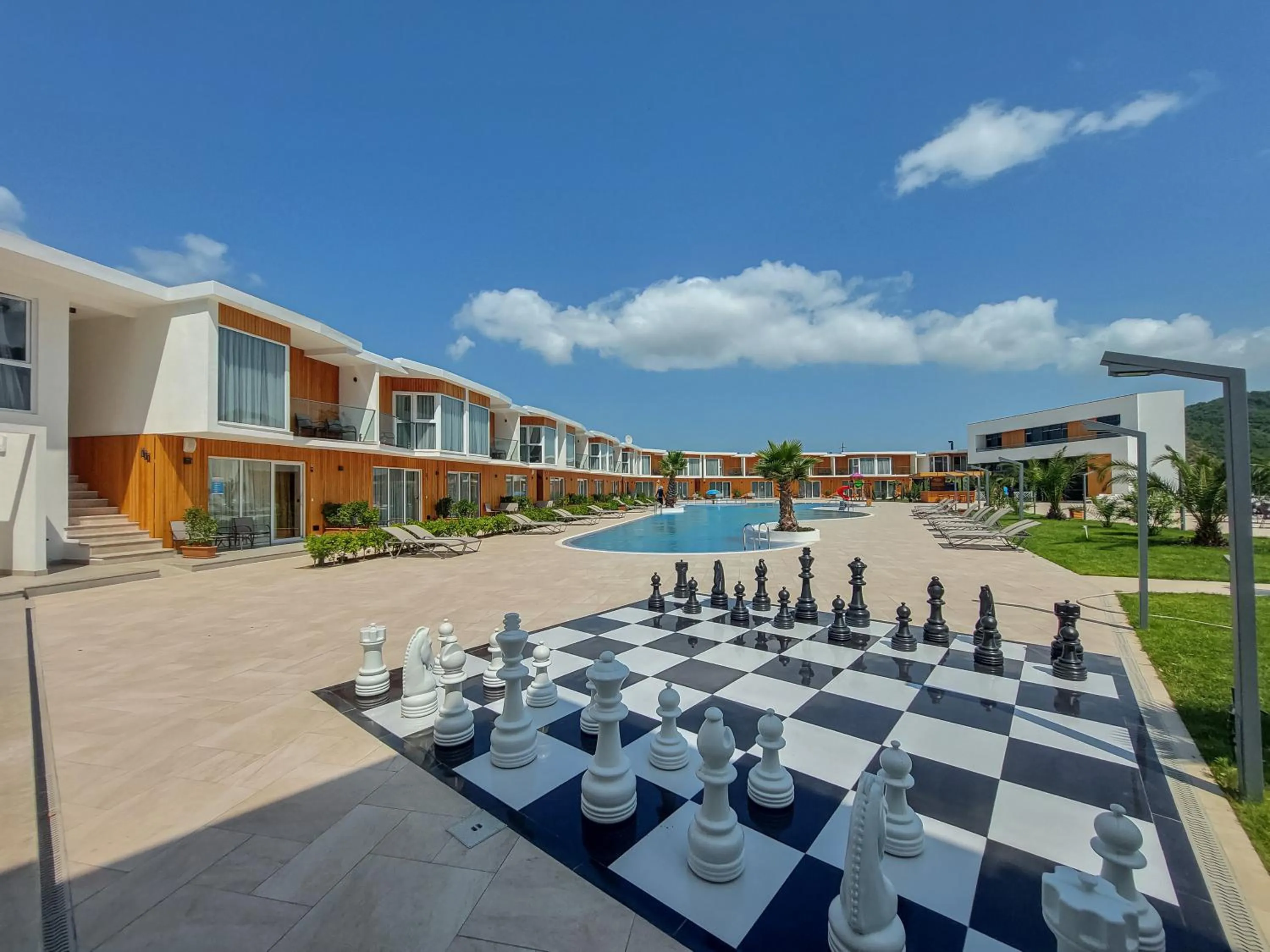 Property building in Riva Hill Resort Lankaran