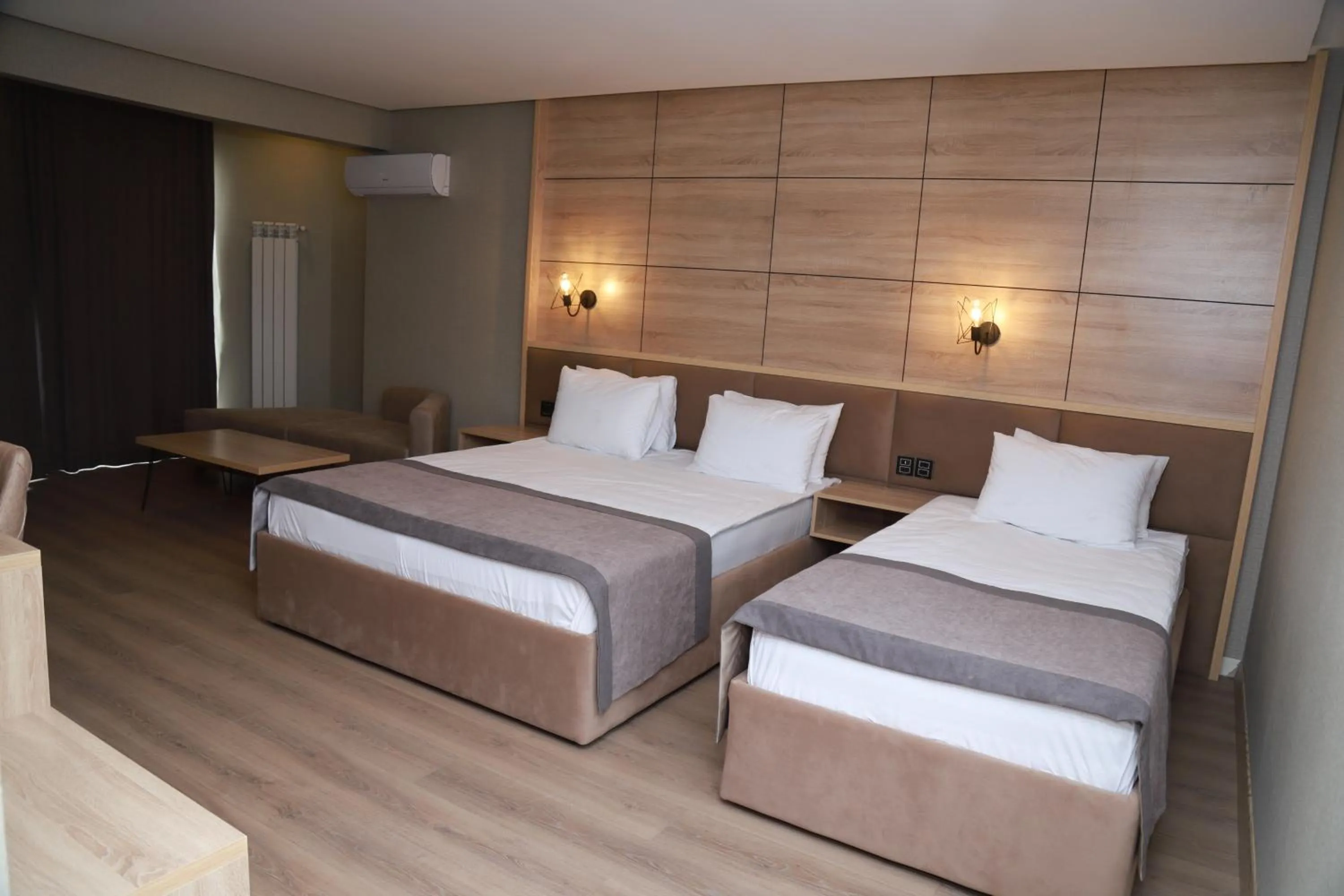 Bed in Riva Hill Resort Lankaran