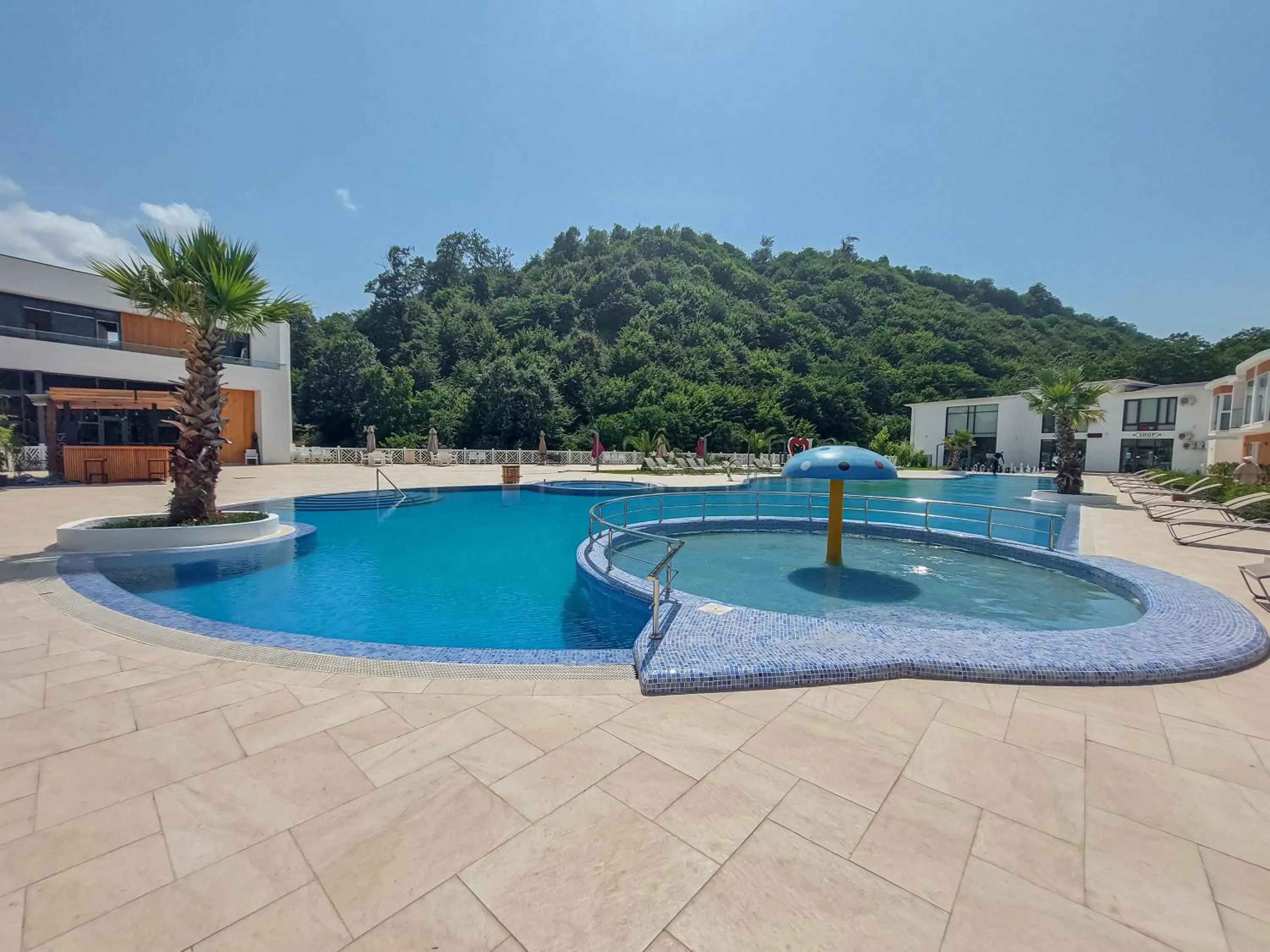 Property building in Riva Hill Resort Lankaran