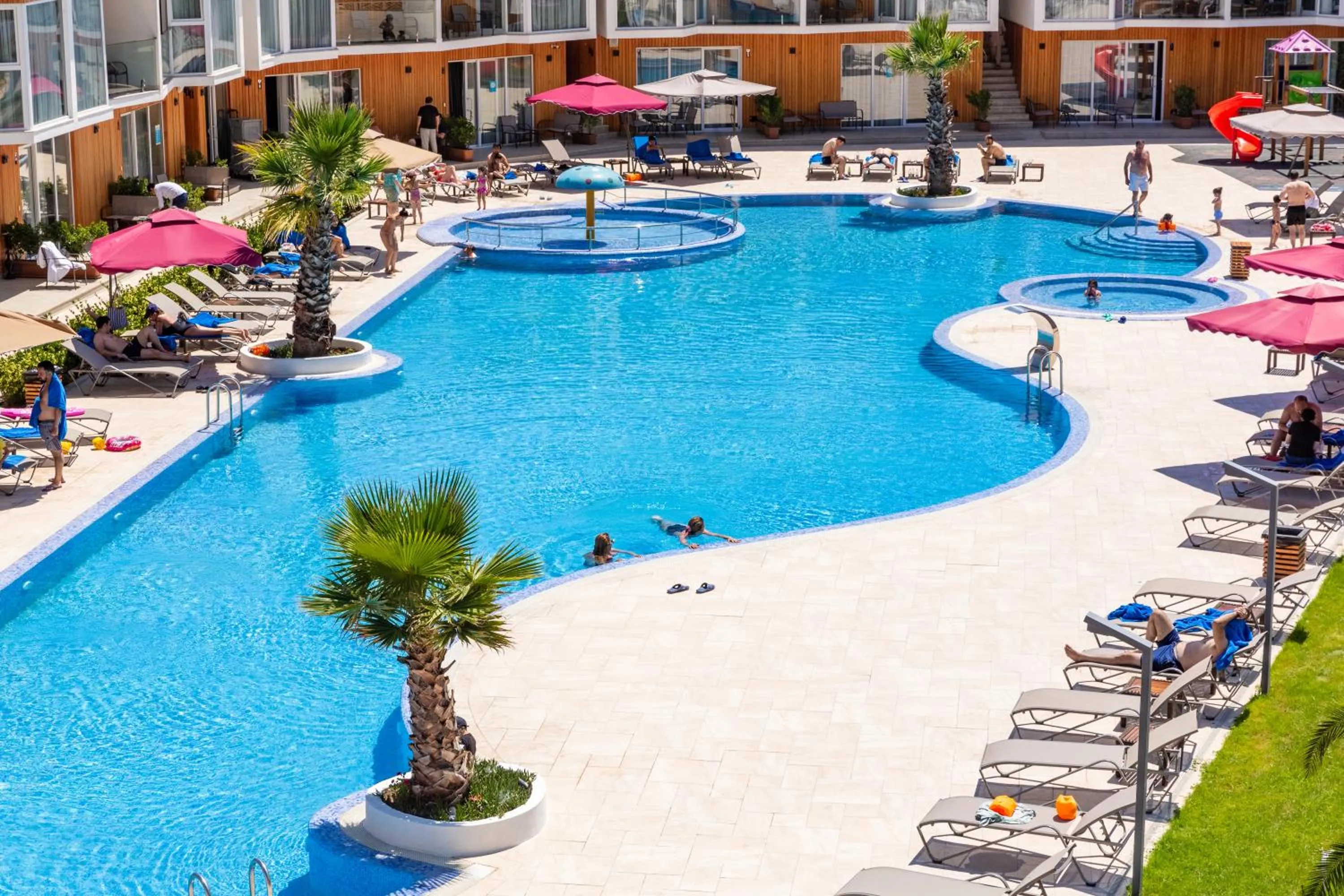 Property building in Riva Hill Resort Lankaran