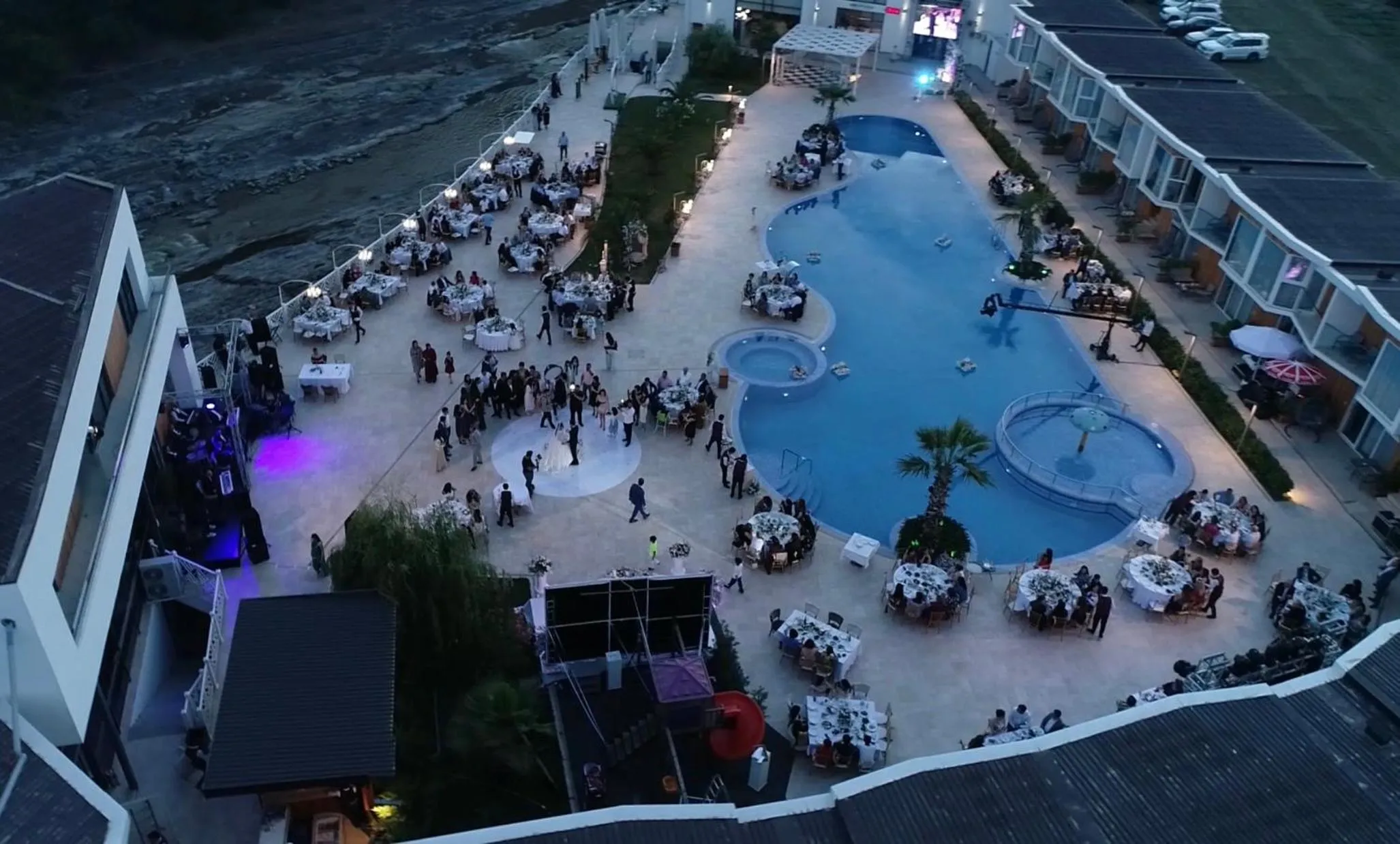 Property building in Riva Hill Resort Lankaran