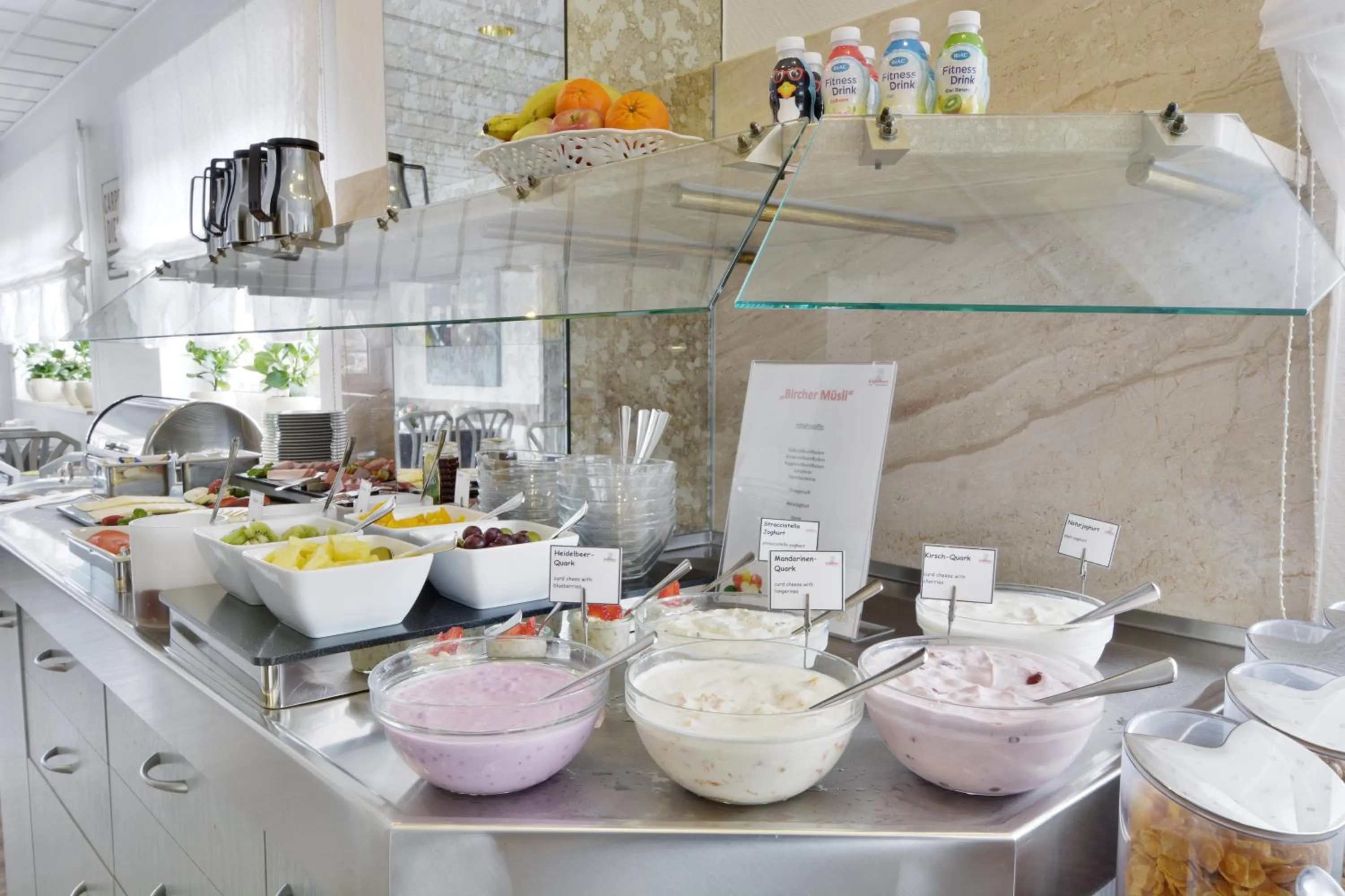 Buffet breakfast in Hotel Engelhorn