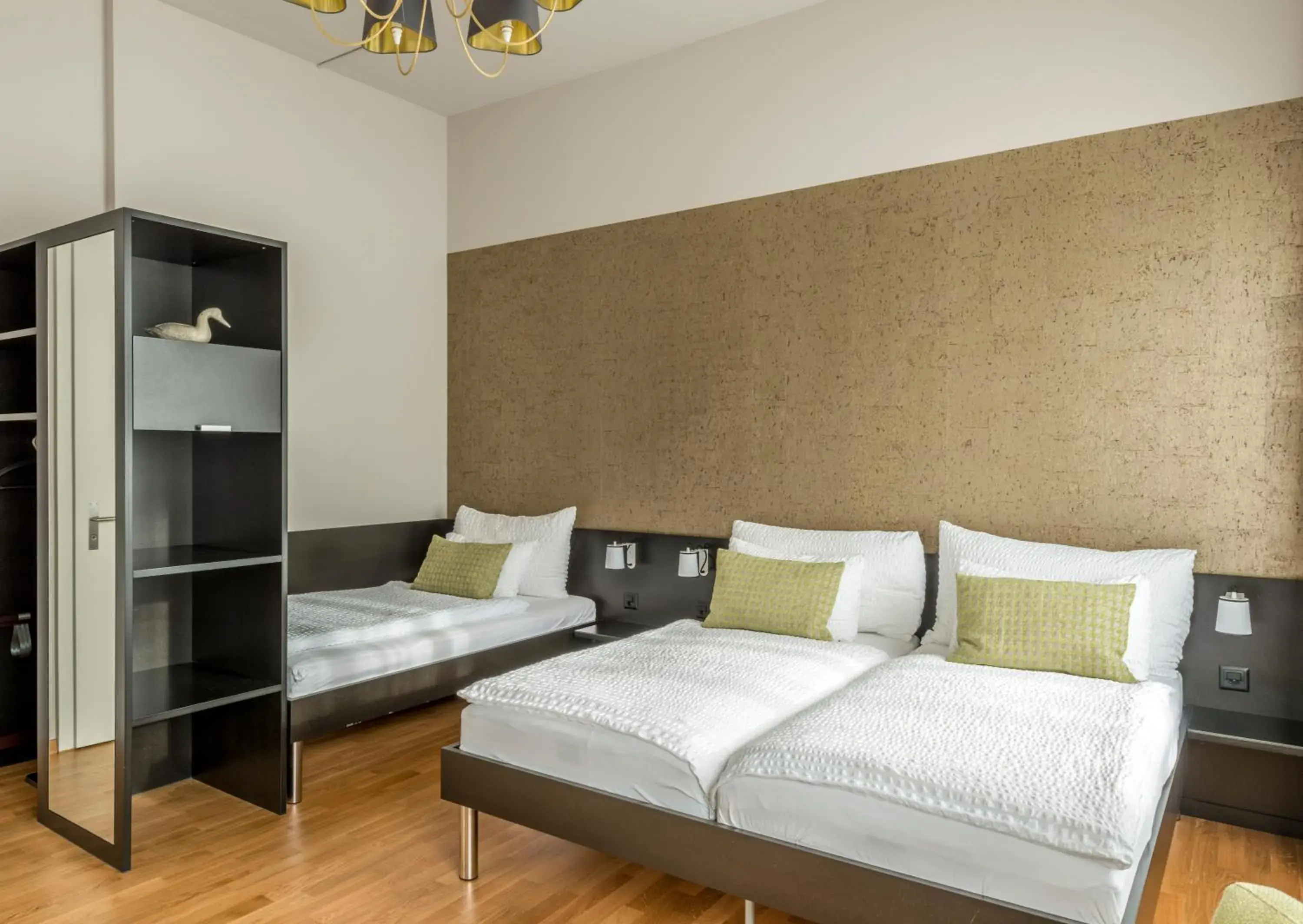 Superior Triple Room with River and Mountain View in Boutique Hotel KARL Superior Triple Room with River and Mountain View in Boutique Hotel KARL