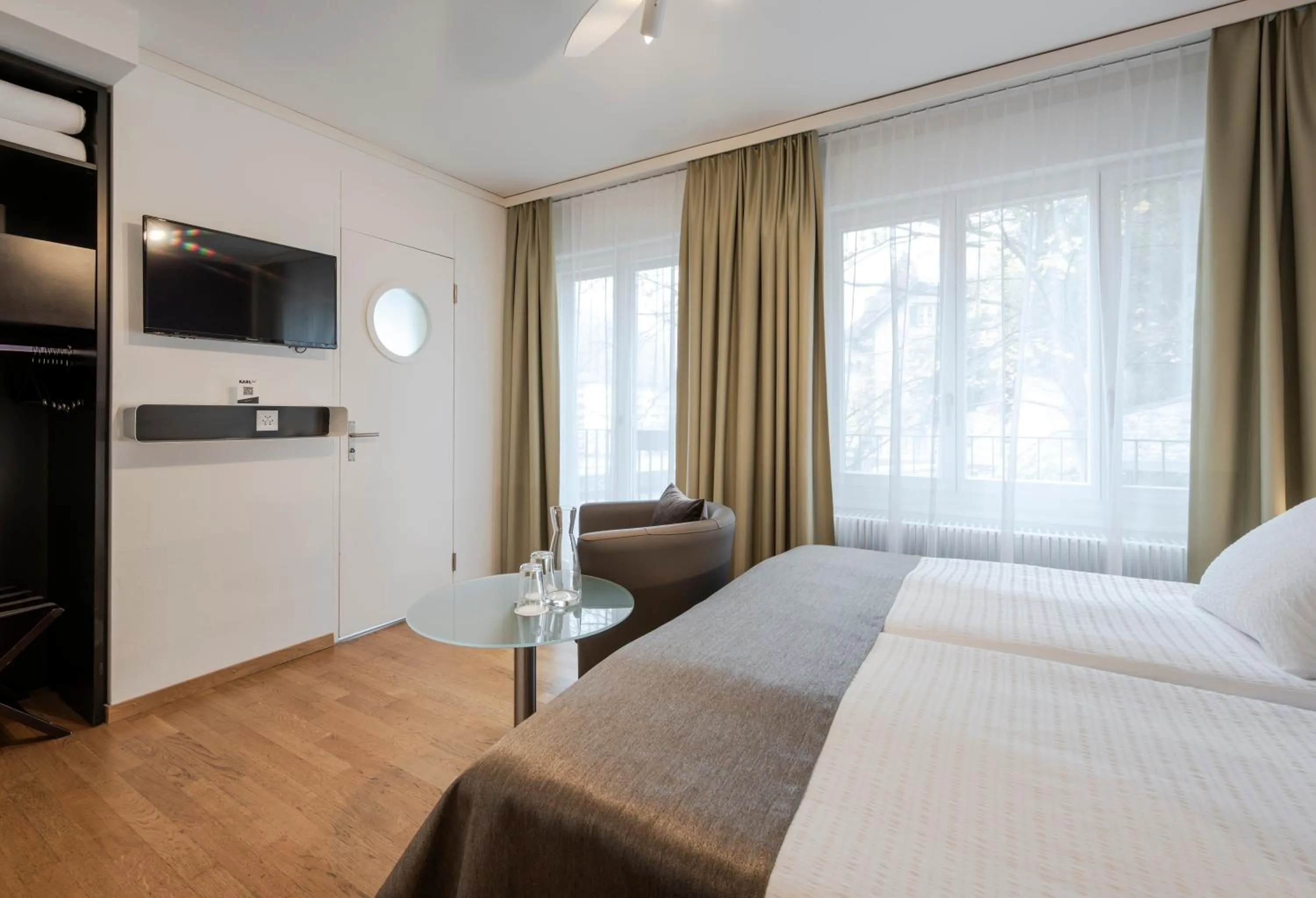 Bed in Boutique Hotel KARL