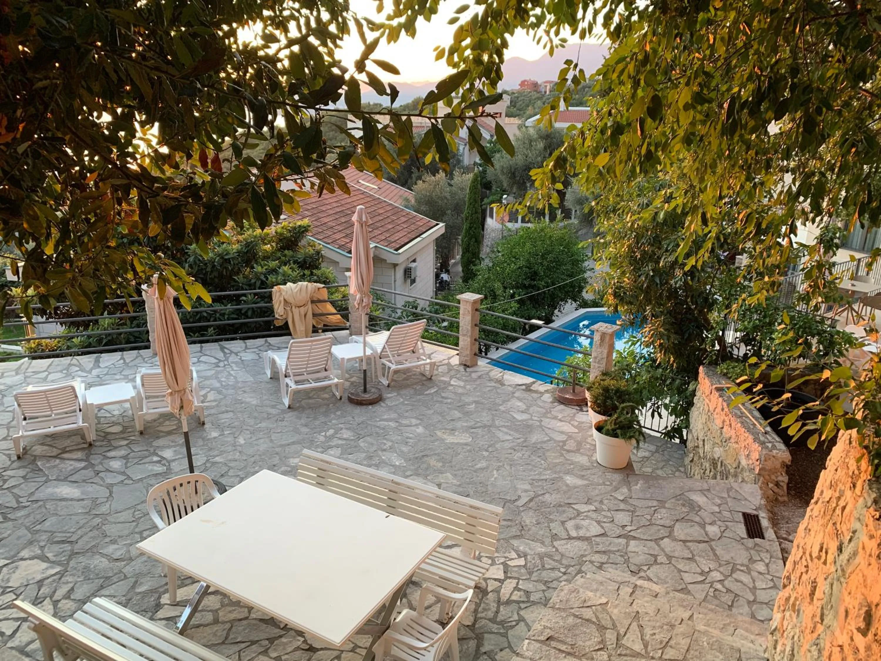 Patio in REZEVICI BOUTIQUE VILLA