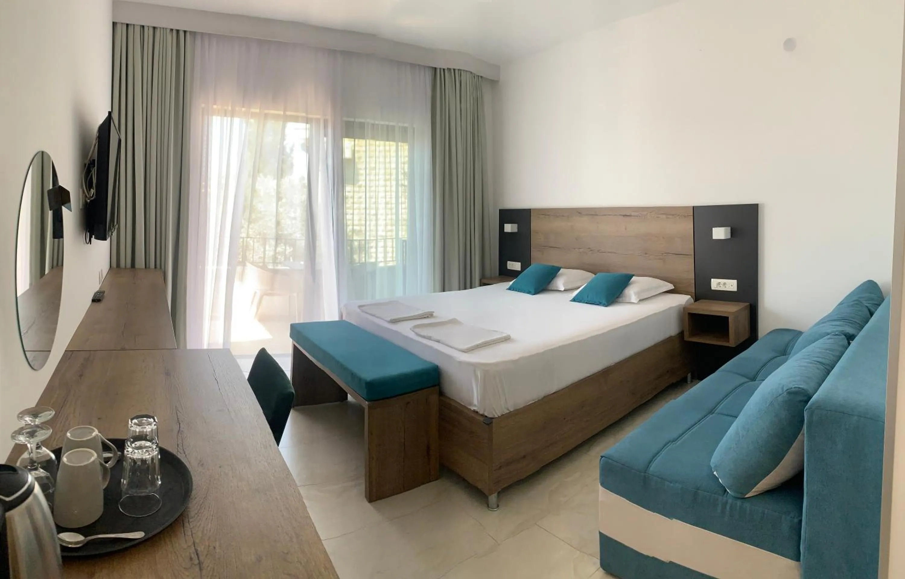 TV and multimedia, Bed in REZEVICI BOUTIQUE VILLA
