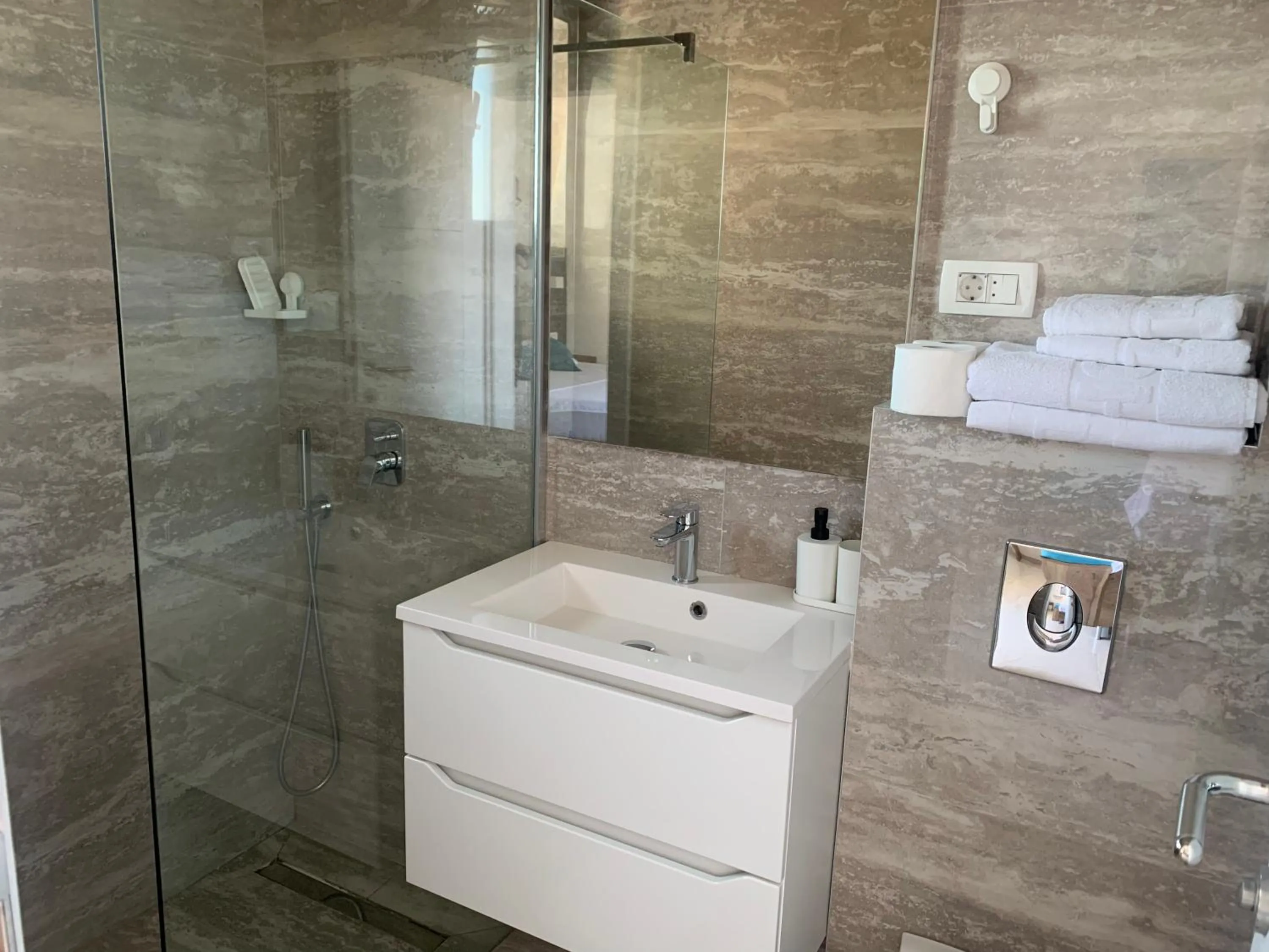 Shower in REZEVICI BOUTIQUE VILLA