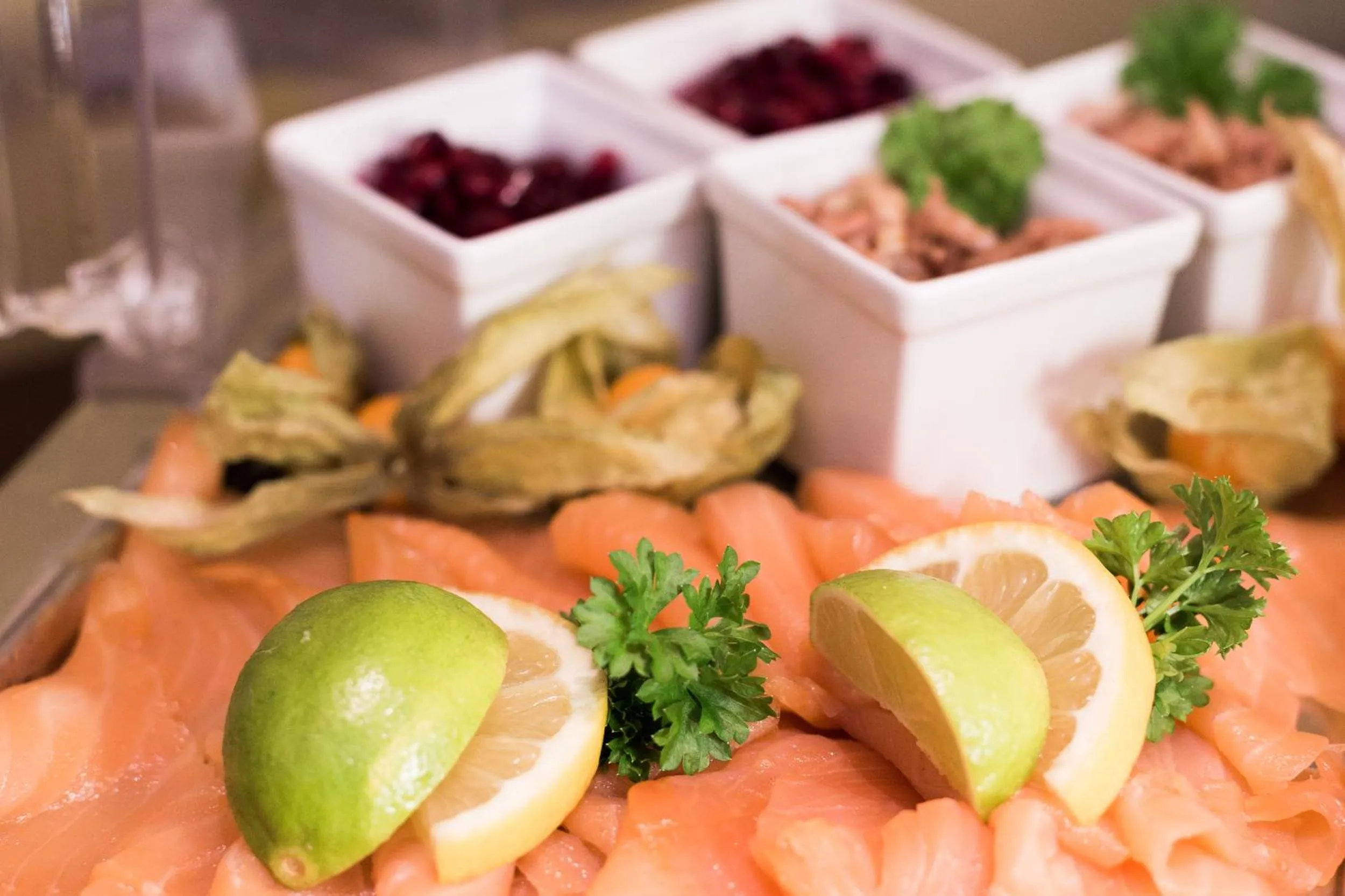Food close-up in Hotel Sollner Hof