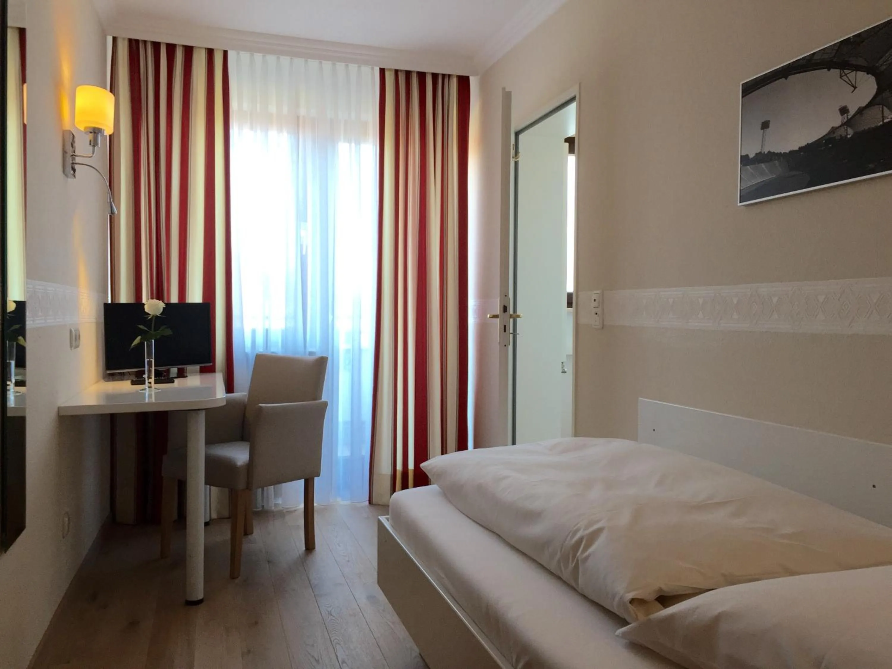 Bed in Hotel Sollner Hof