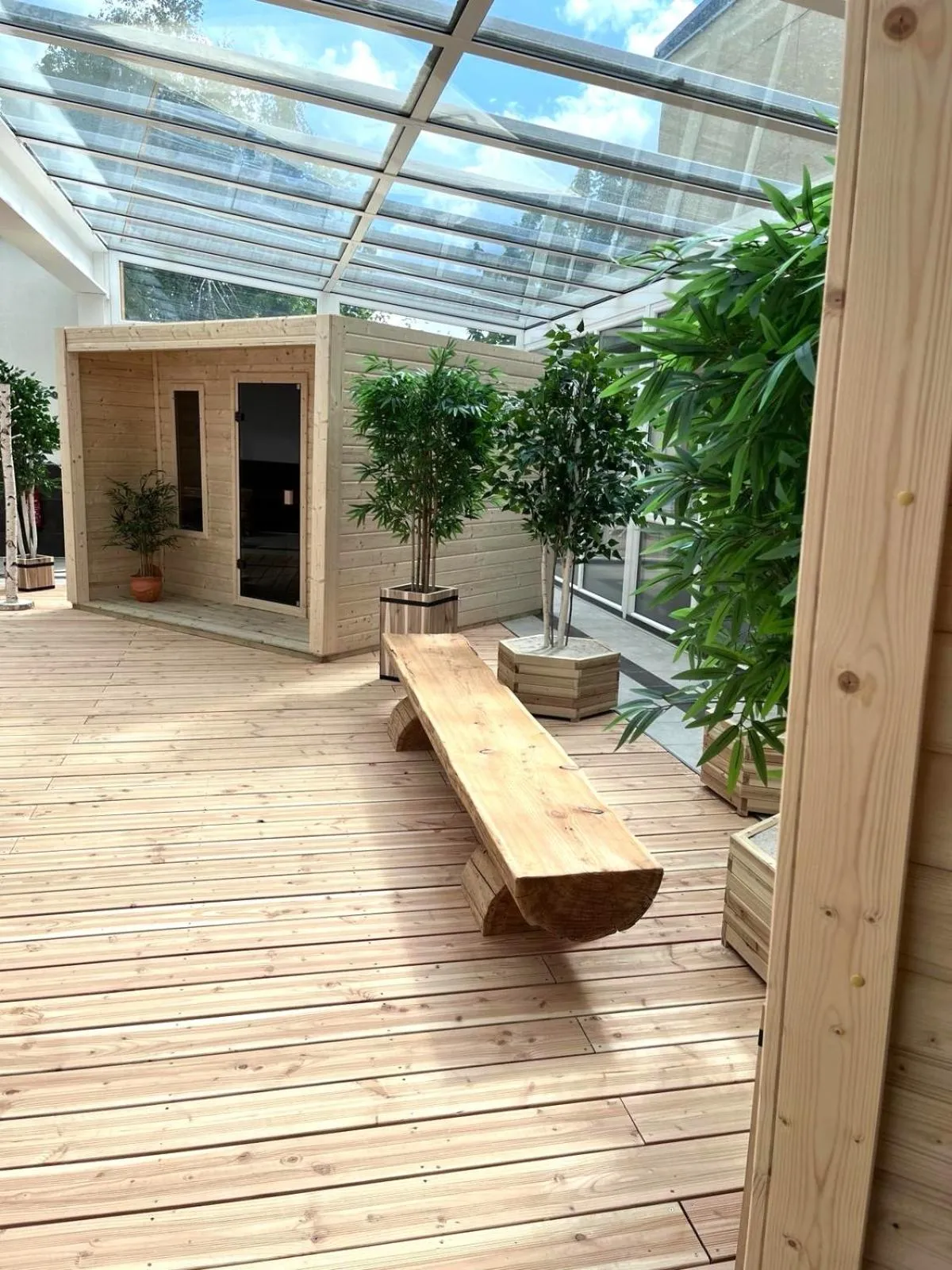 Sauna in Hotelferienanlage Friedrichsbrunn
