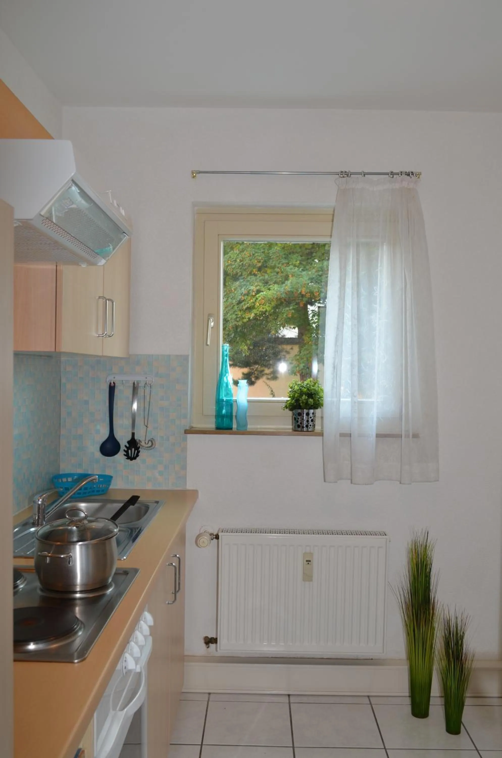 Kitchen or kitchenette in Neu Heidelberg - Guesthouse & Apartments