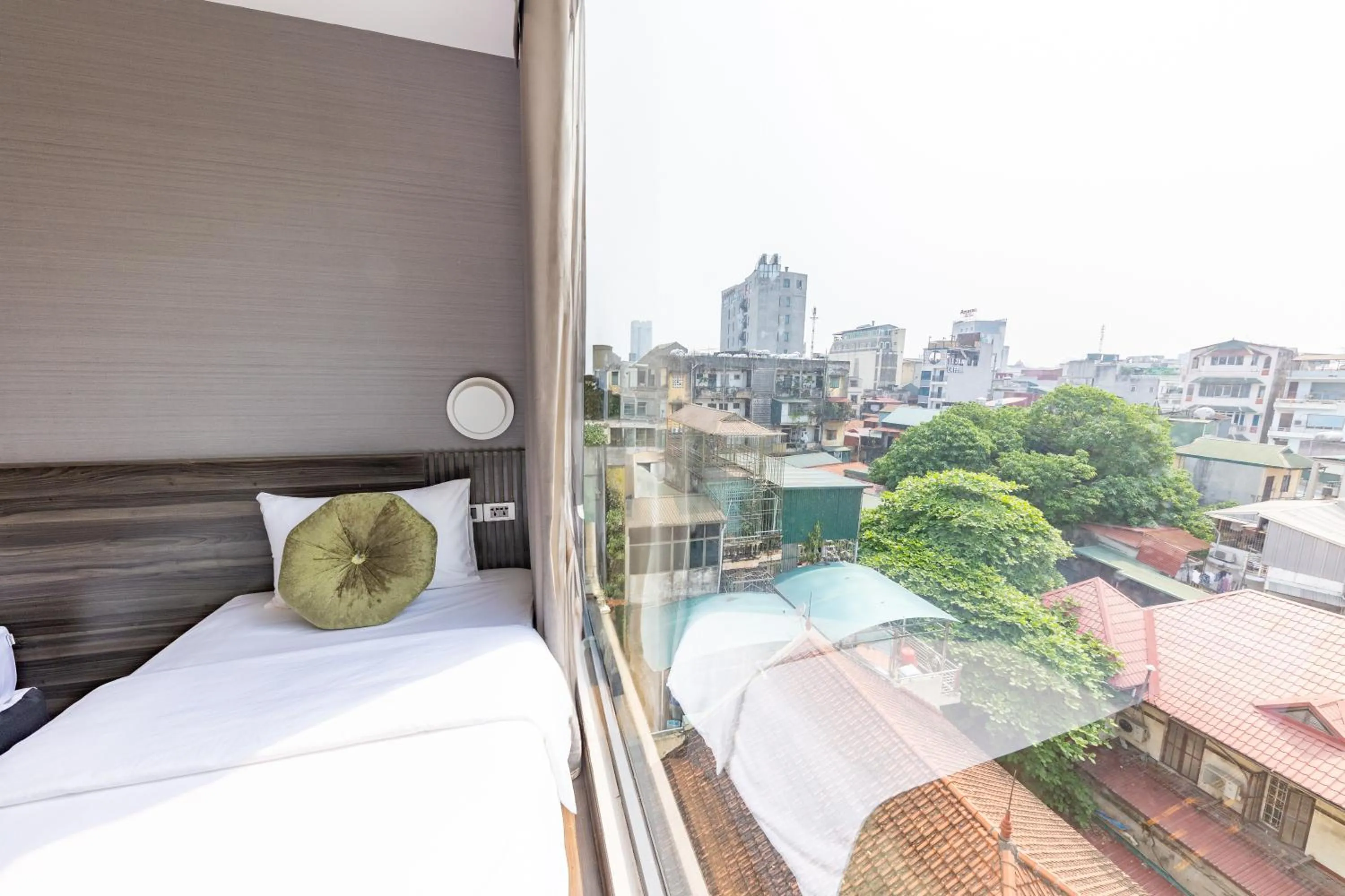 Bed in 3T Hotel Hanoi