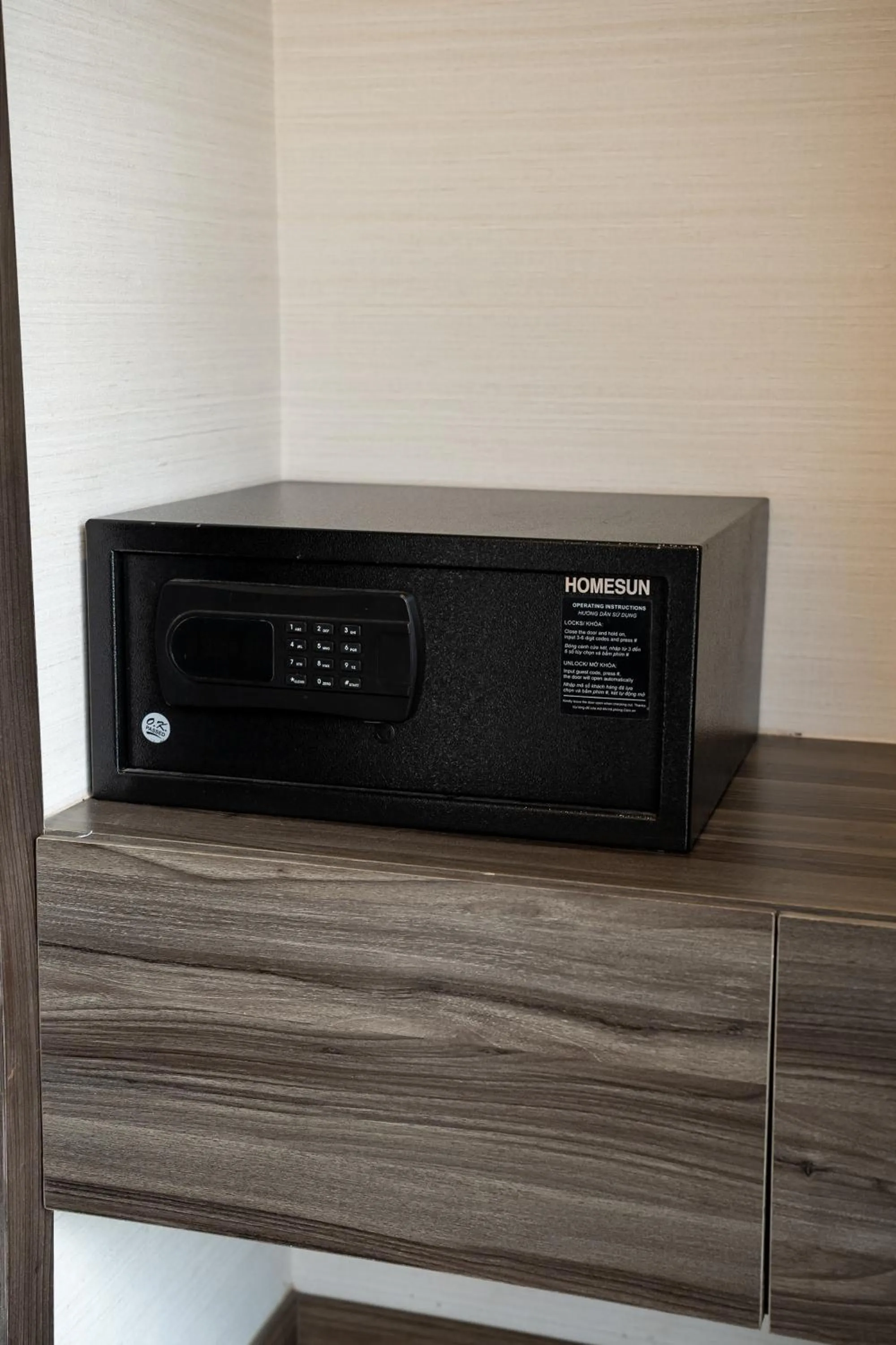 safe in 3T Hotel Hanoi