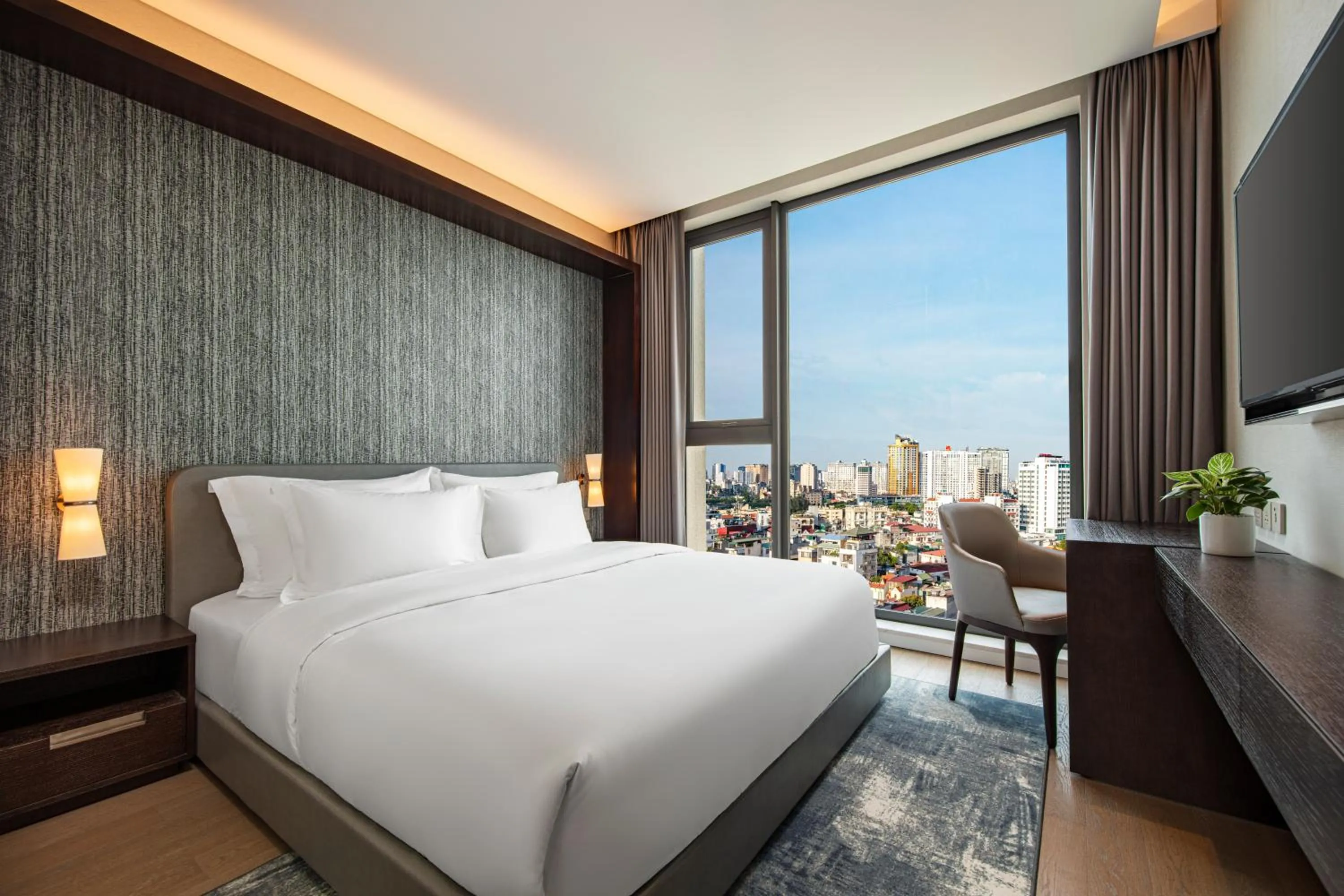 Bedroom, Bed in The Five Residences Hanoi