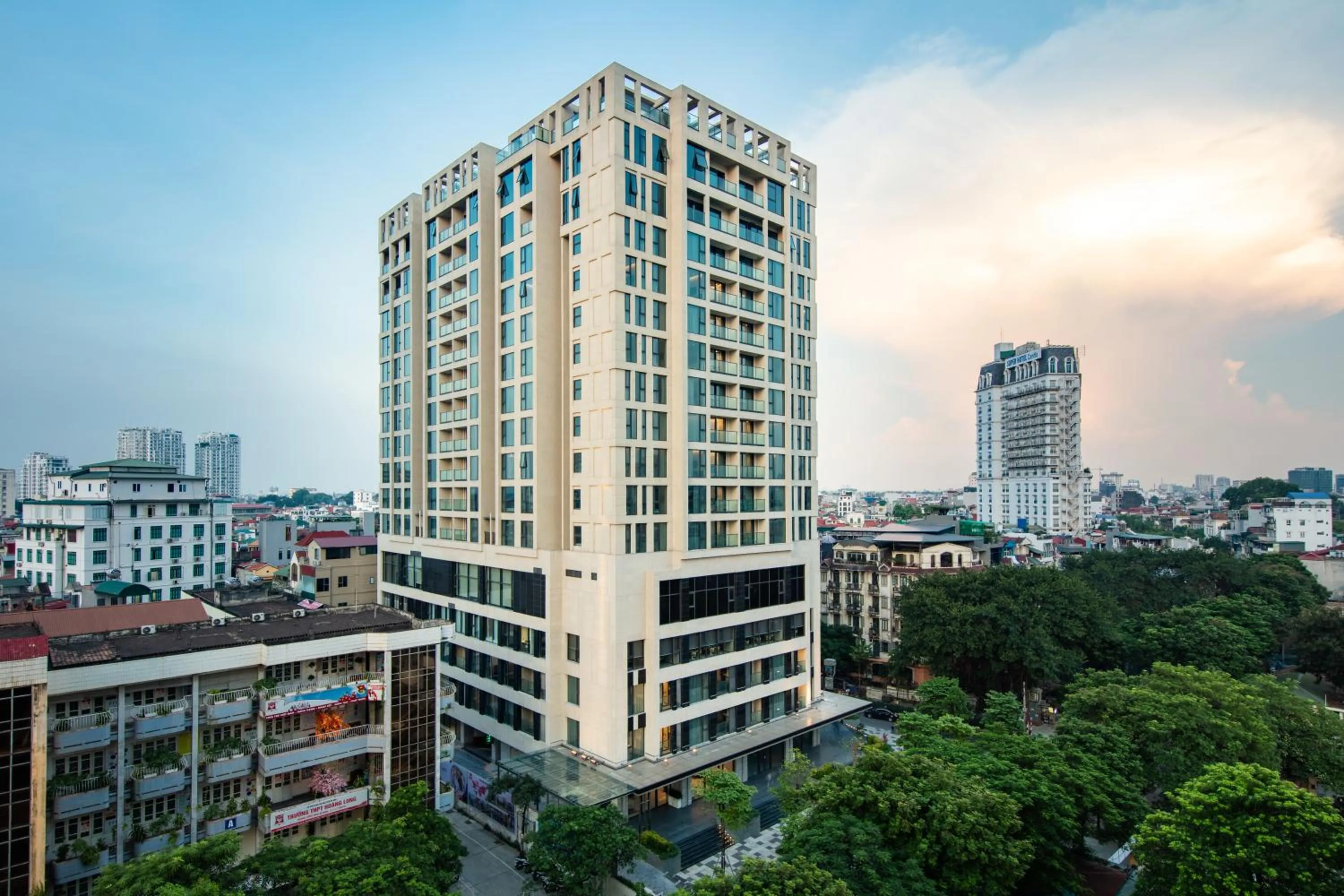 Property building in The Five Residences Hanoi