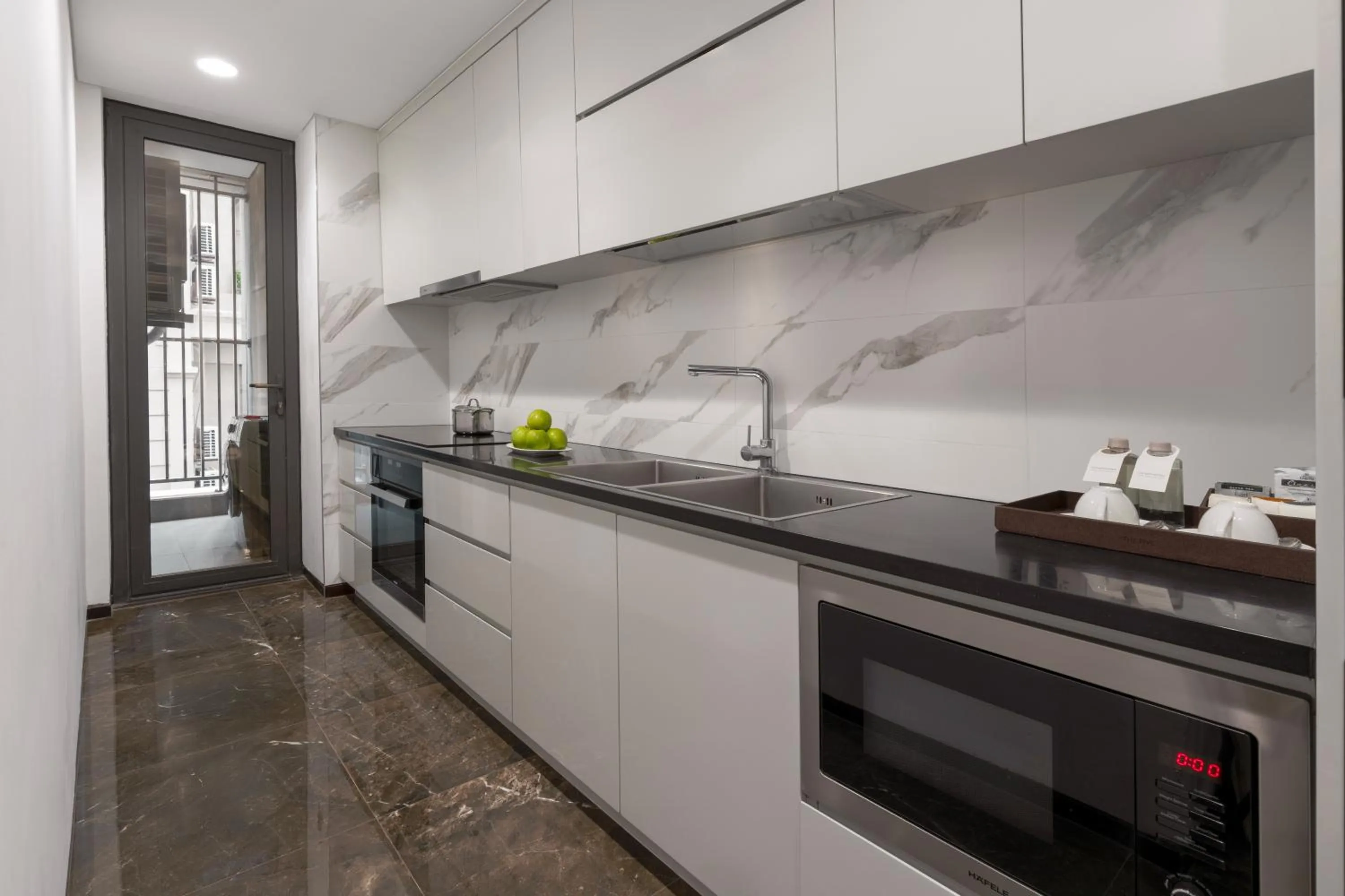 kitchen in The Five Residences Hanoi