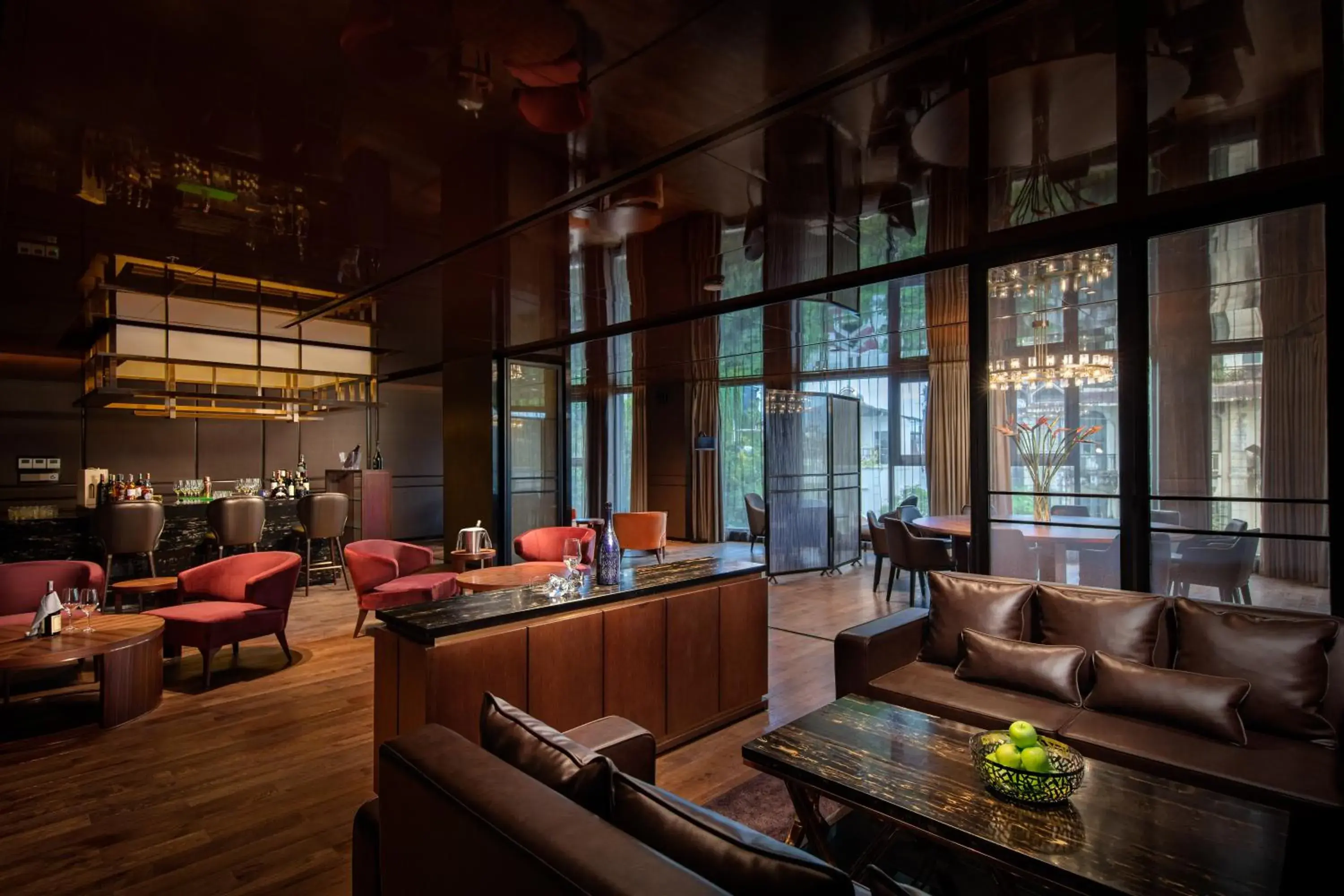 Lounge or bar in The Five Residences Hanoi Lounge or bar in The Five Residences Hanoi