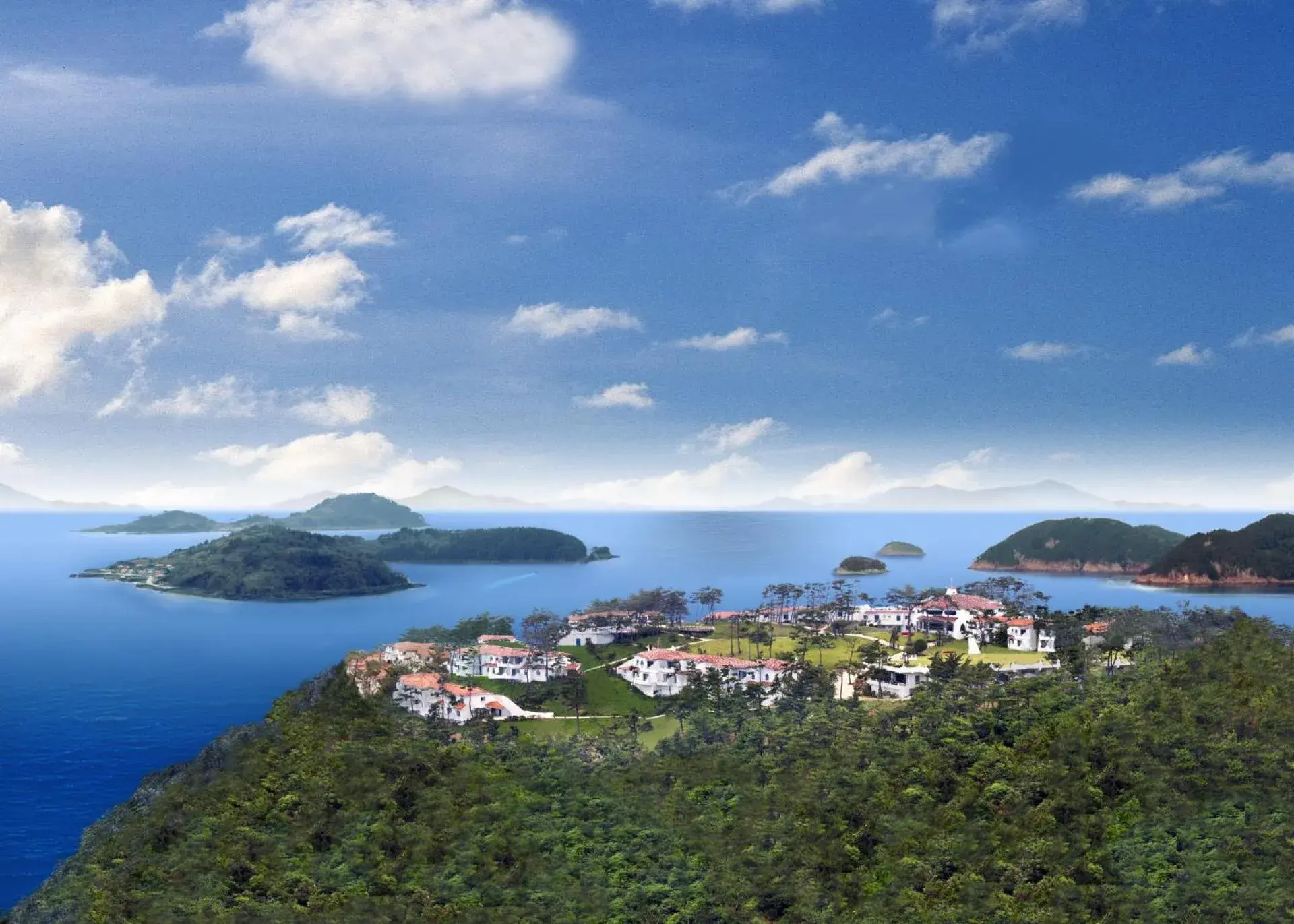 Property building in Club ES Tongyeong Resort Property building in Club ES Tongyeong Resort
