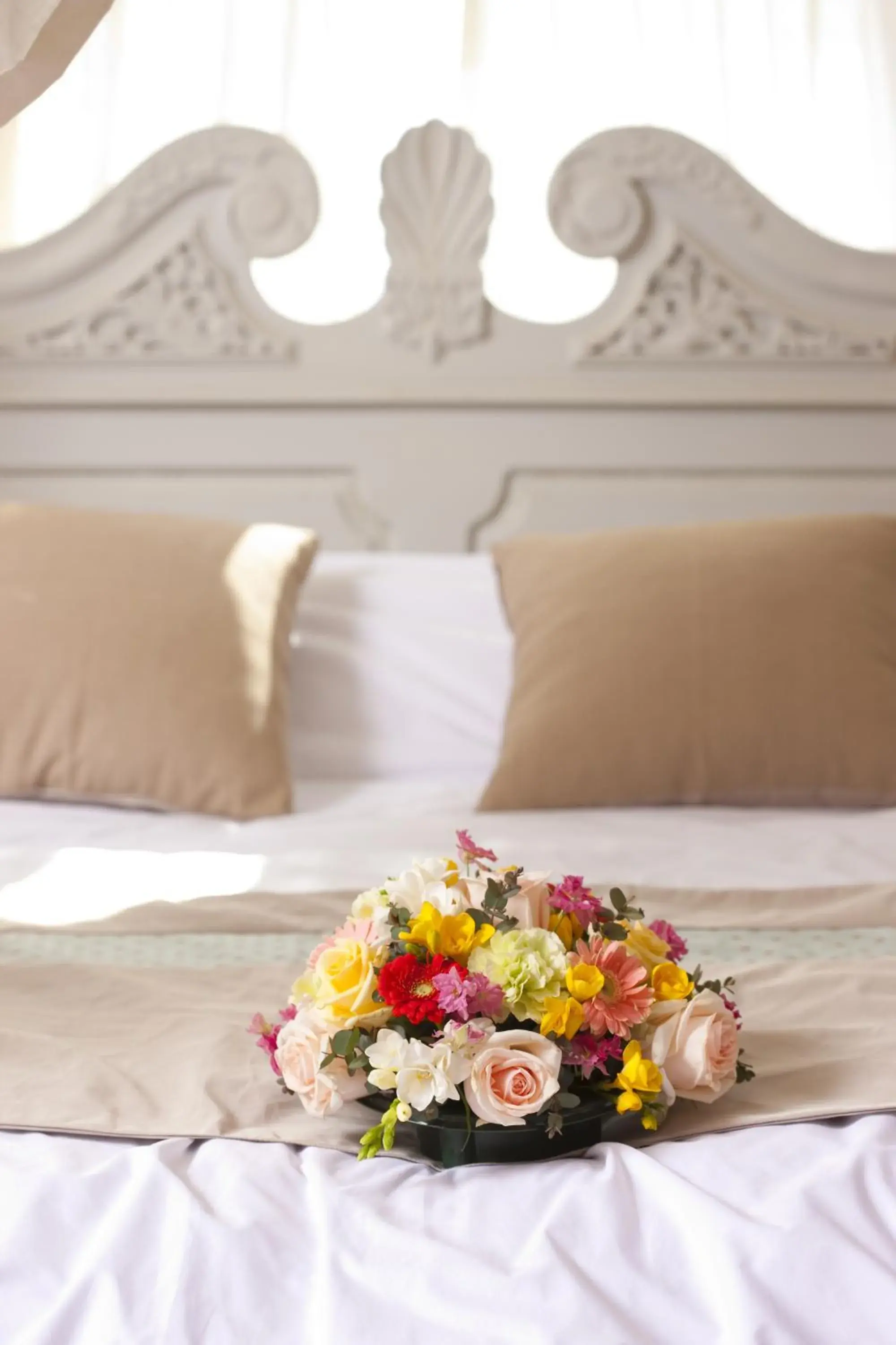 Bed in Club ES Tongyeong Resort Bed in Club ES Tongyeong Resort