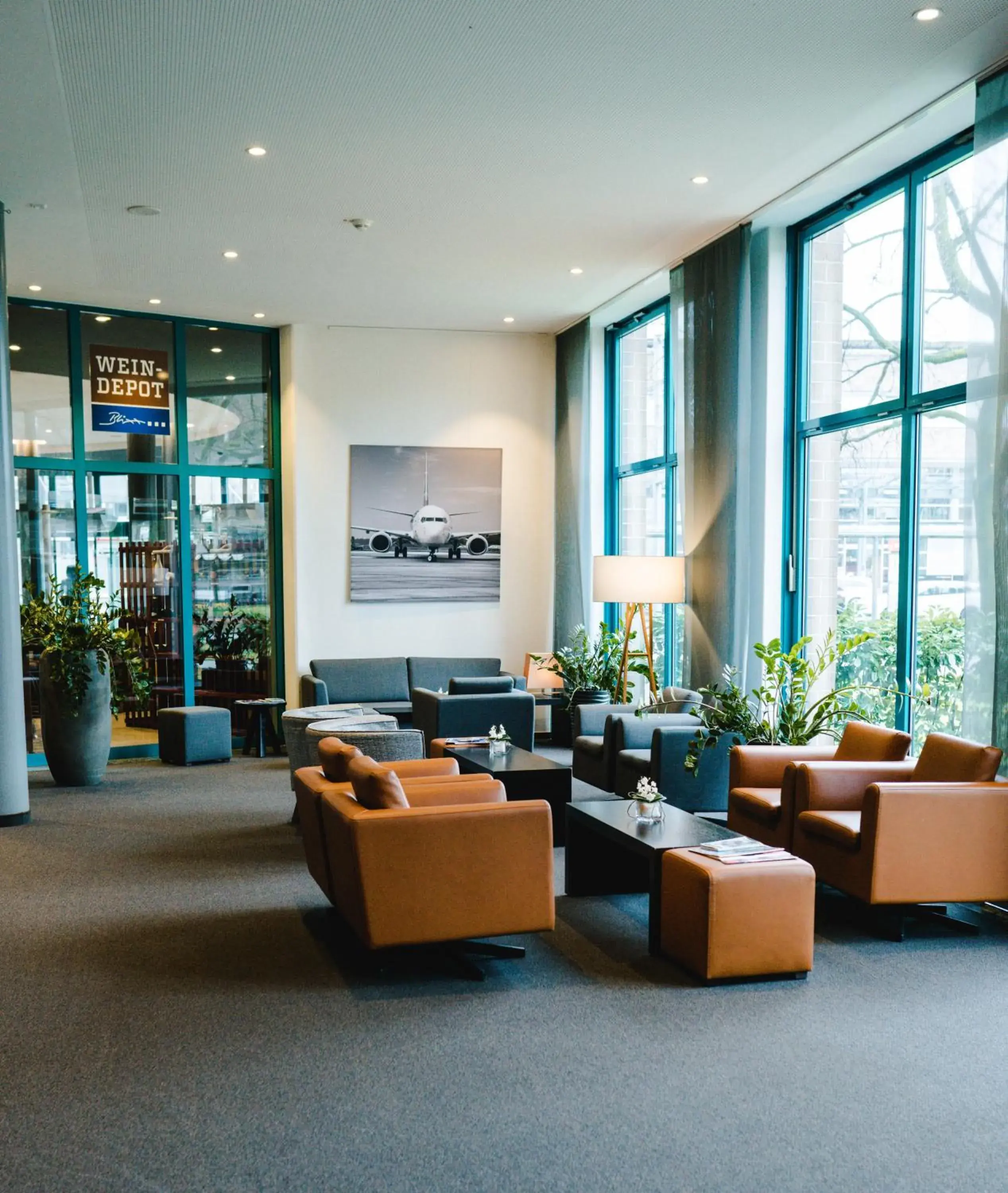 Lobby or reception in ATLANTIC Hotel Airport Lobby or reception in ATLANTIC Hotel Airport