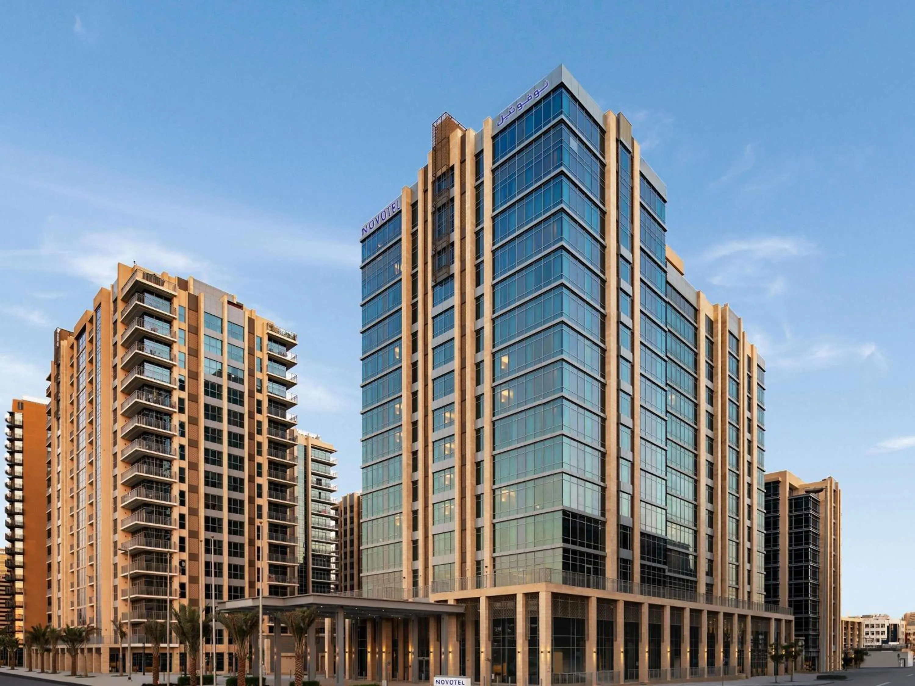Property building in Novotel Dubai Gold District