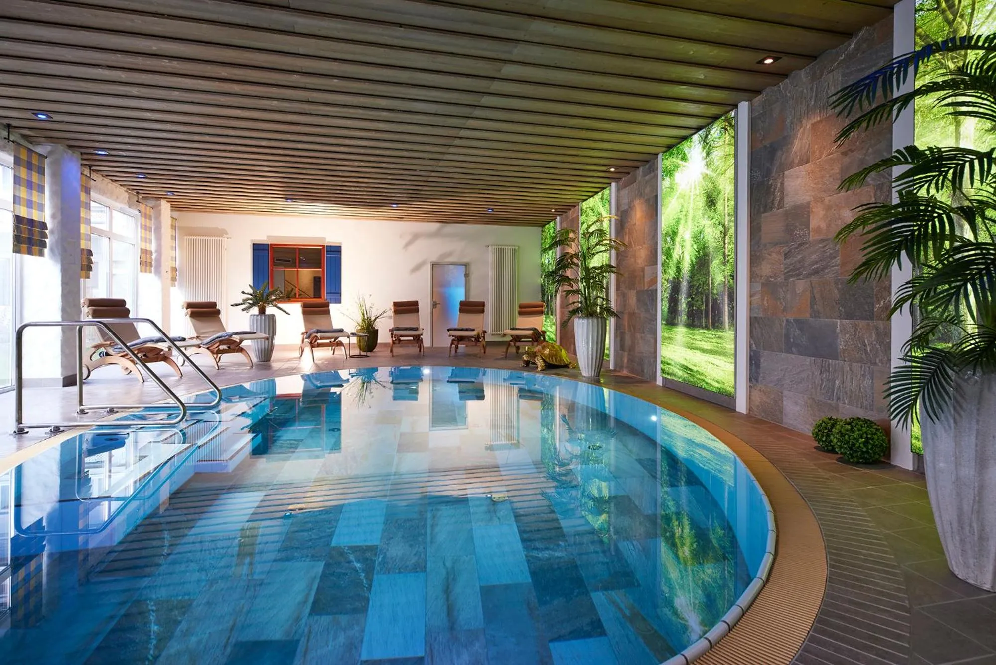 Swimming pool in WILLINO Privathotel