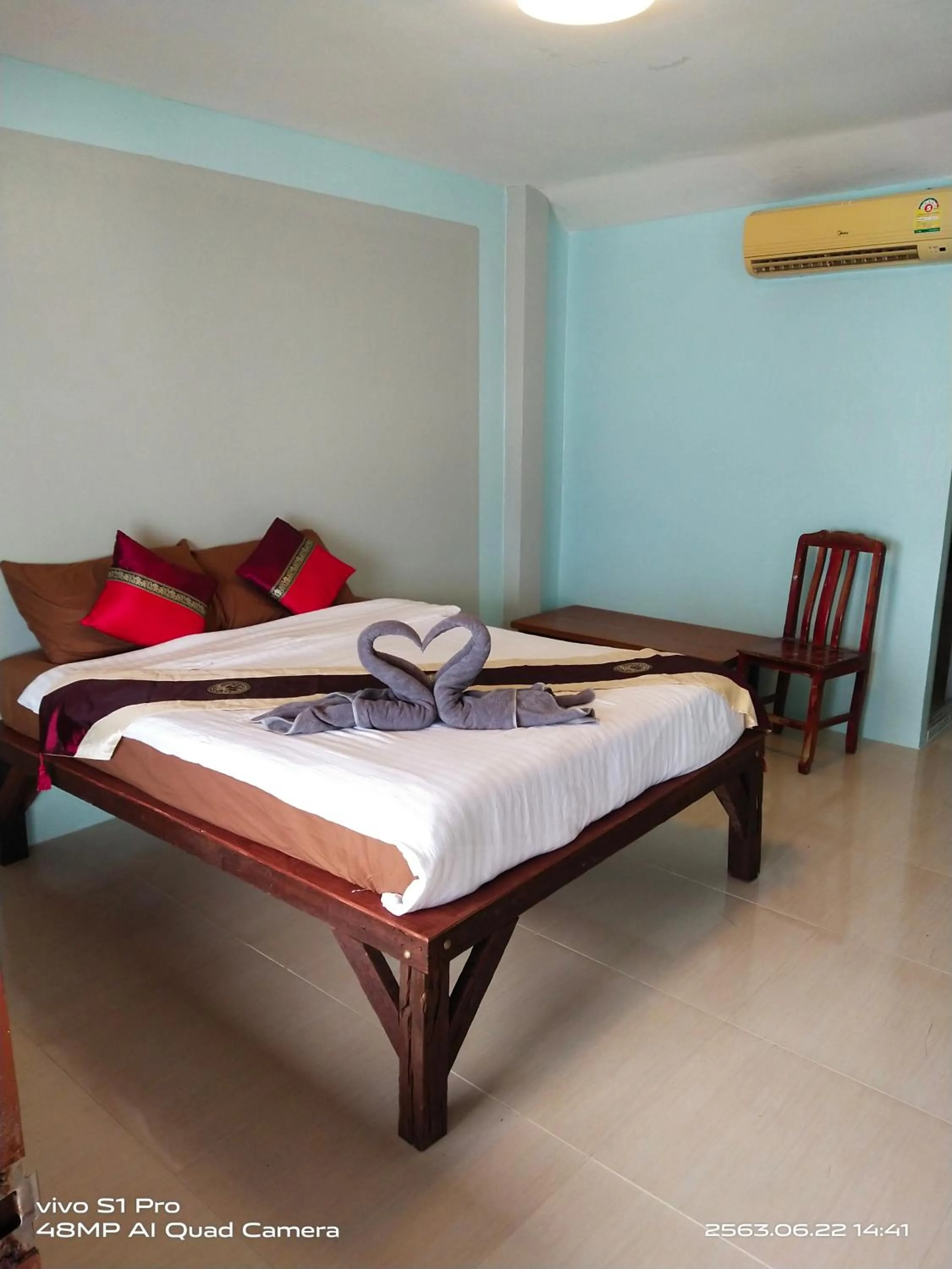 Bed in Rock sand Resort