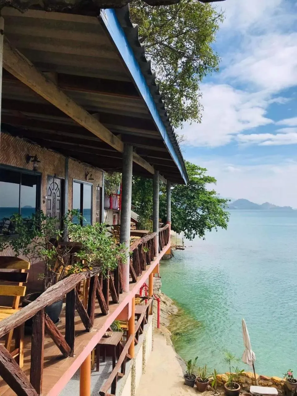 Balcony/Terrace in Rock sand Resort