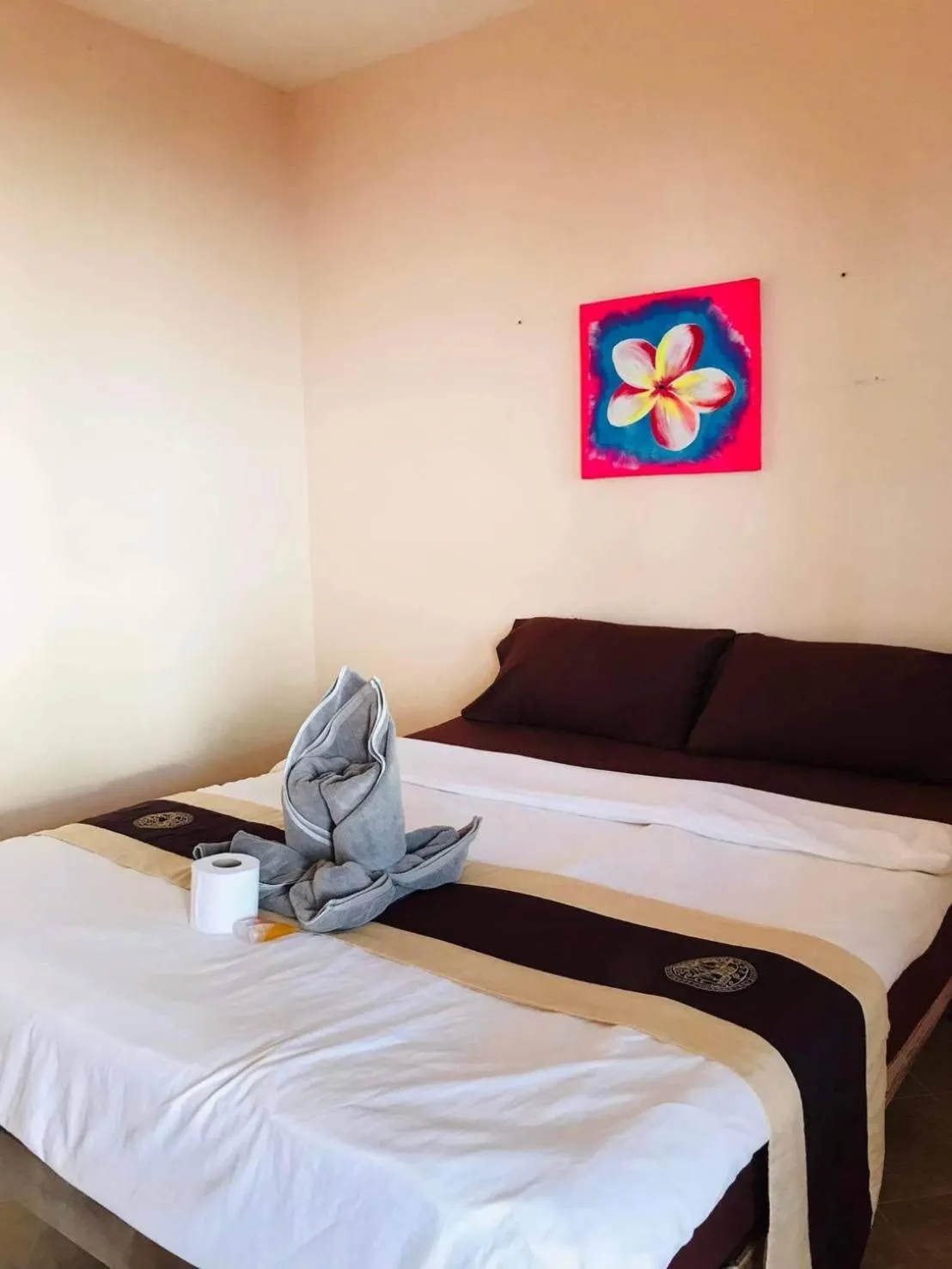 Bed in Rock sand Resort