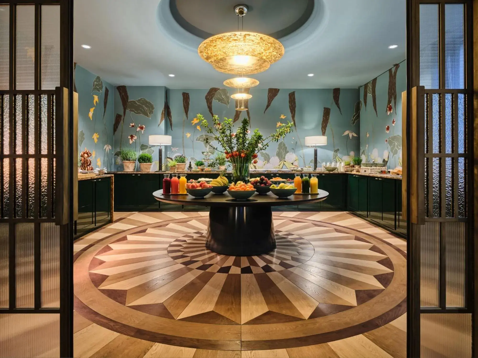 Buffet breakfast in Rocco Forte The Charles Hotel Buffet breakfast in Rocco Forte The Charles Hotel