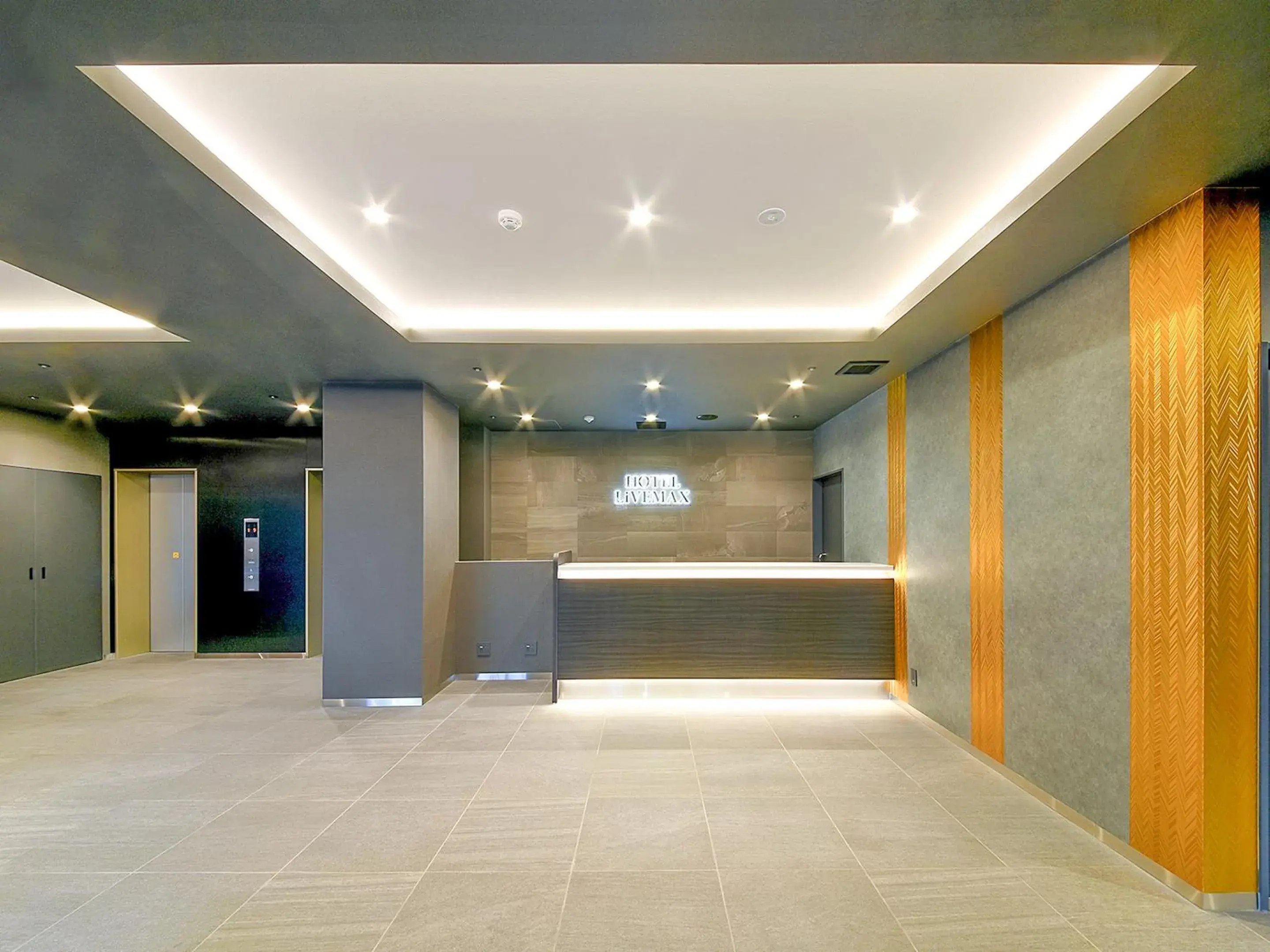 Lobby or reception in Hotel Livemax Premium Nagano Ekimae Lobby or reception in Hotel Livemax Premium Nagano Ekimae
