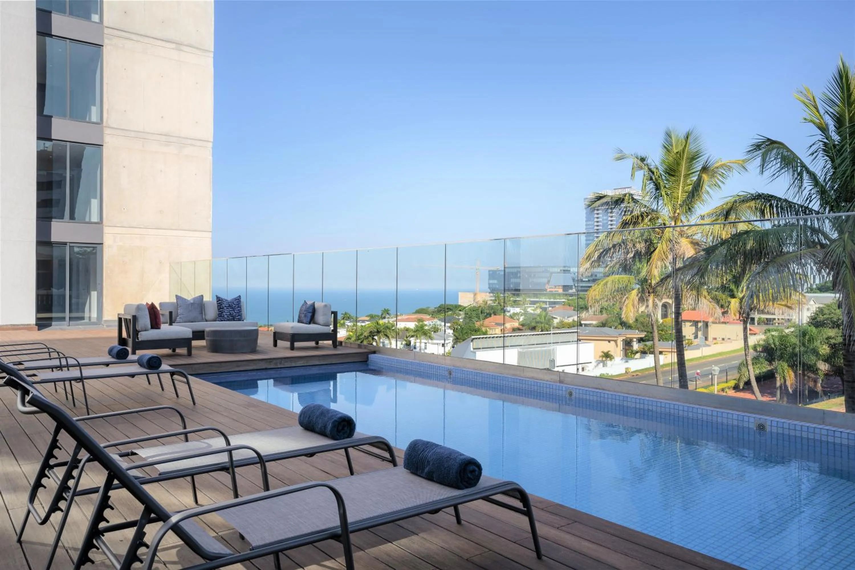 Pool view in Premier Hotel Umhlanga