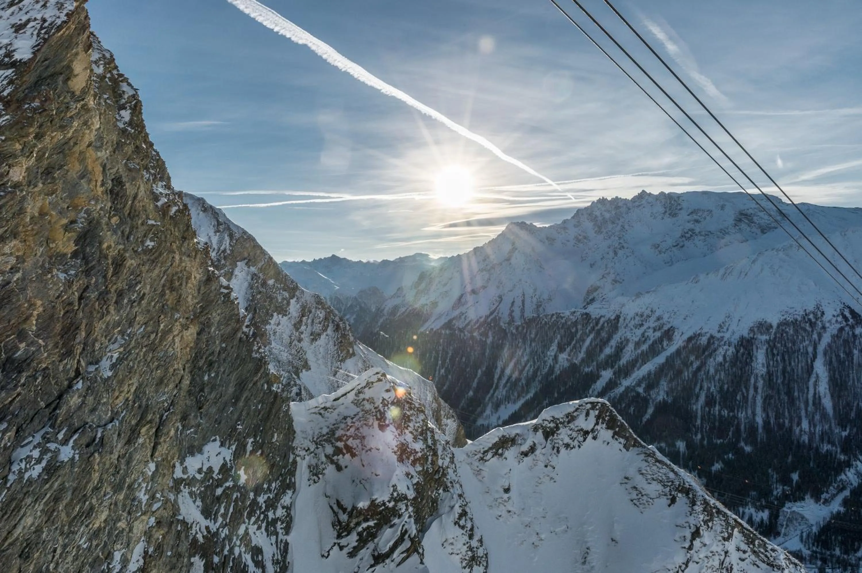 Natural landscape in Relais & Châteaux Chasa Montana