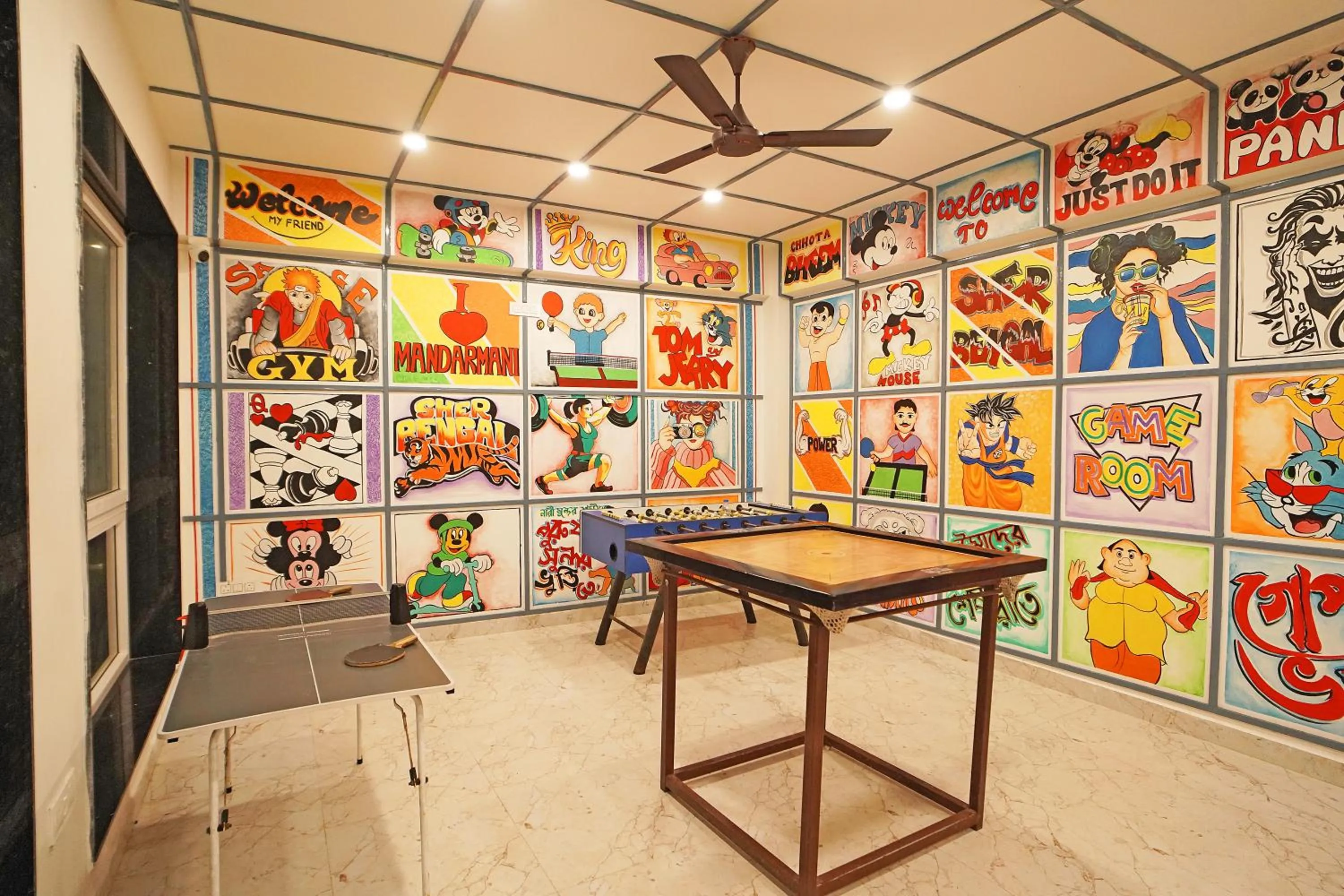 Game Room in Sher Bengal Beach Resort