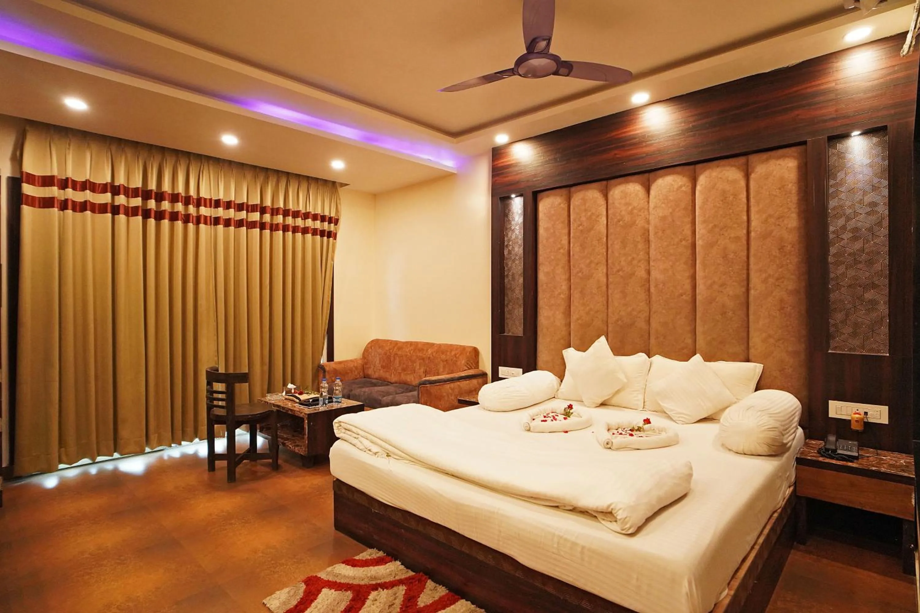Bed in Sher Bengal Beach Resort