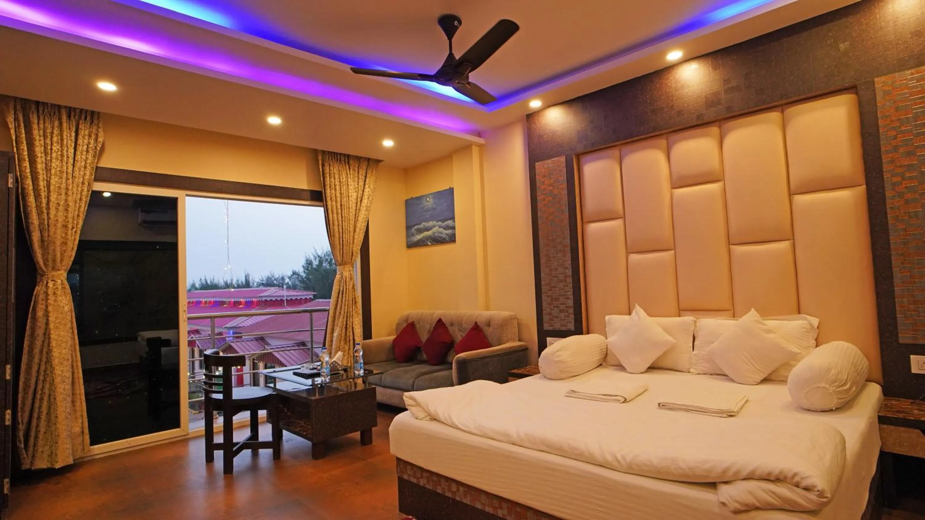 Bed in Sher Bengal Beach Resort