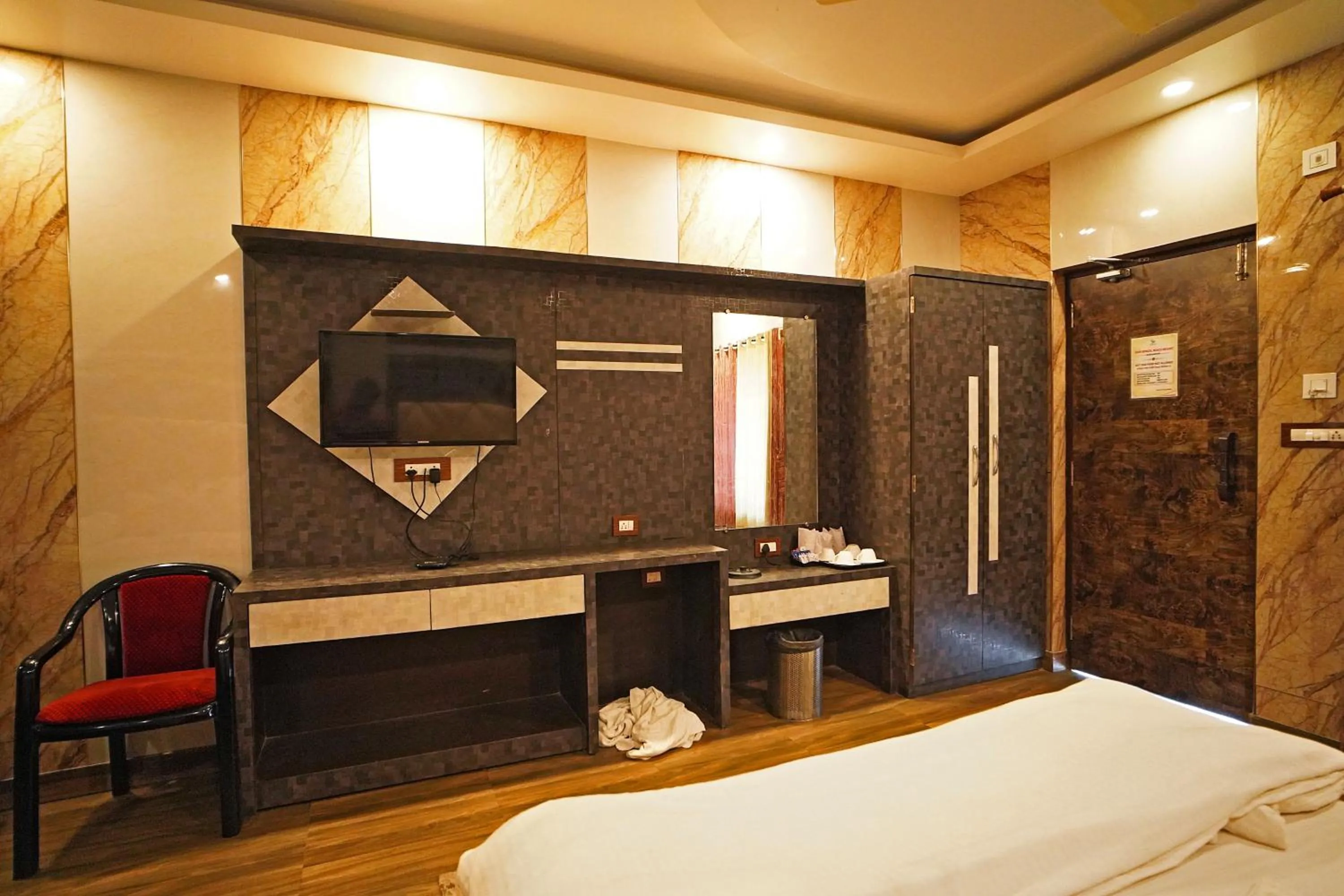 Bed in Sher Bengal Beach Resort