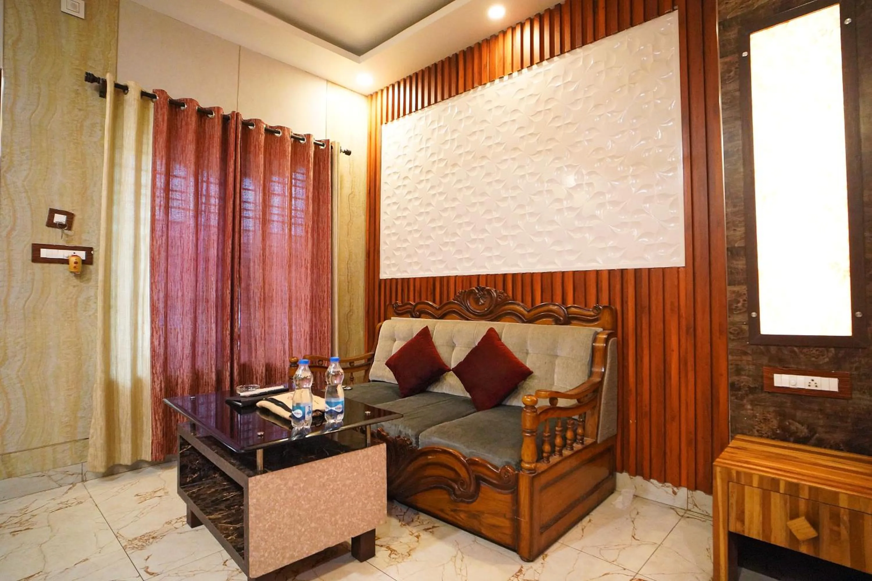Living room in Sher Bengal Beach Resort